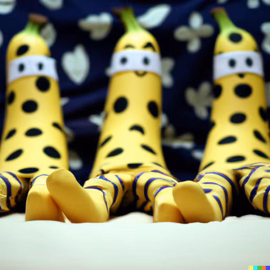 Bananas in pajamas 