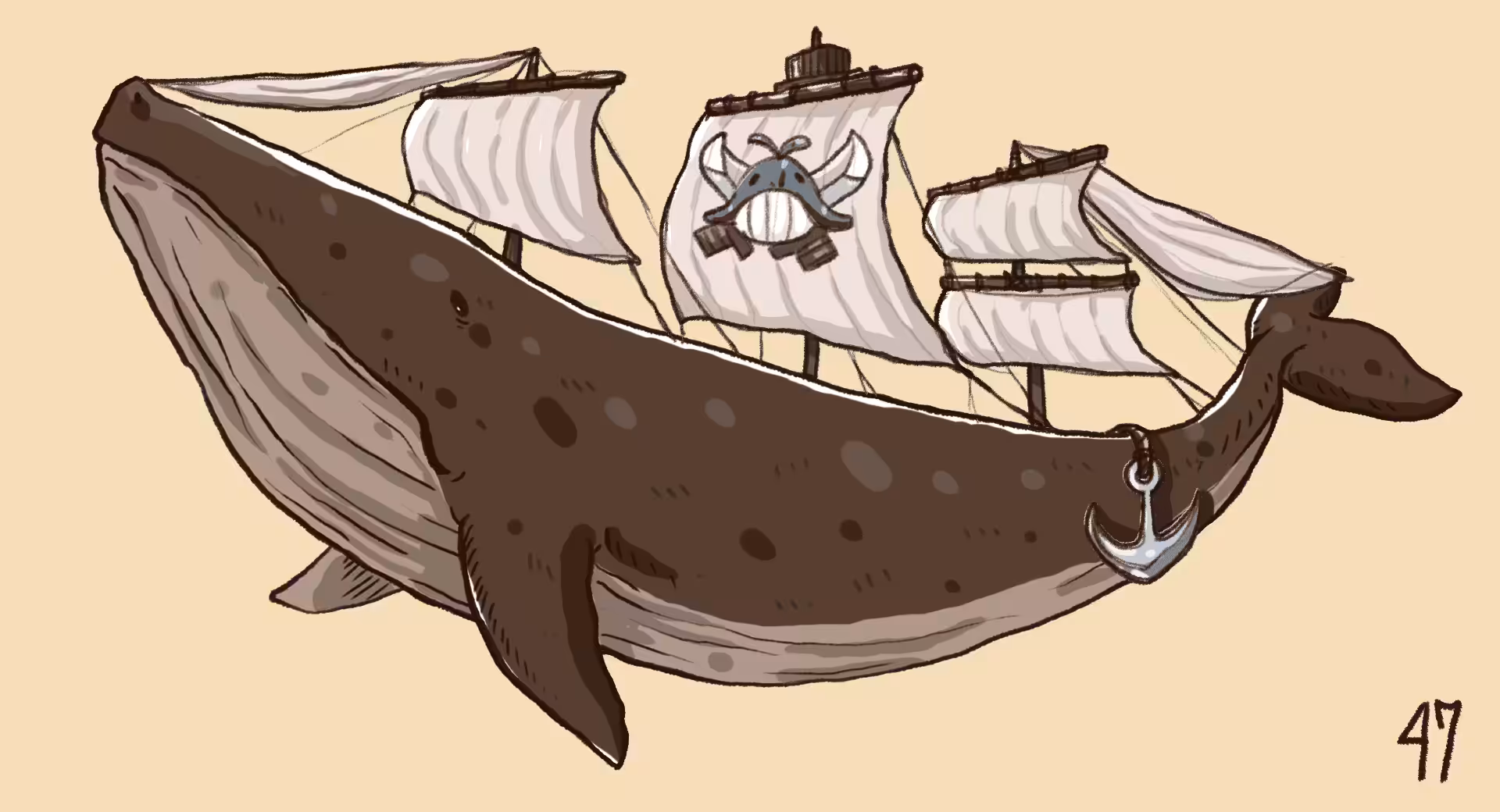 Wrypto Well: Wryto Well 47 Pirate Ship Well
