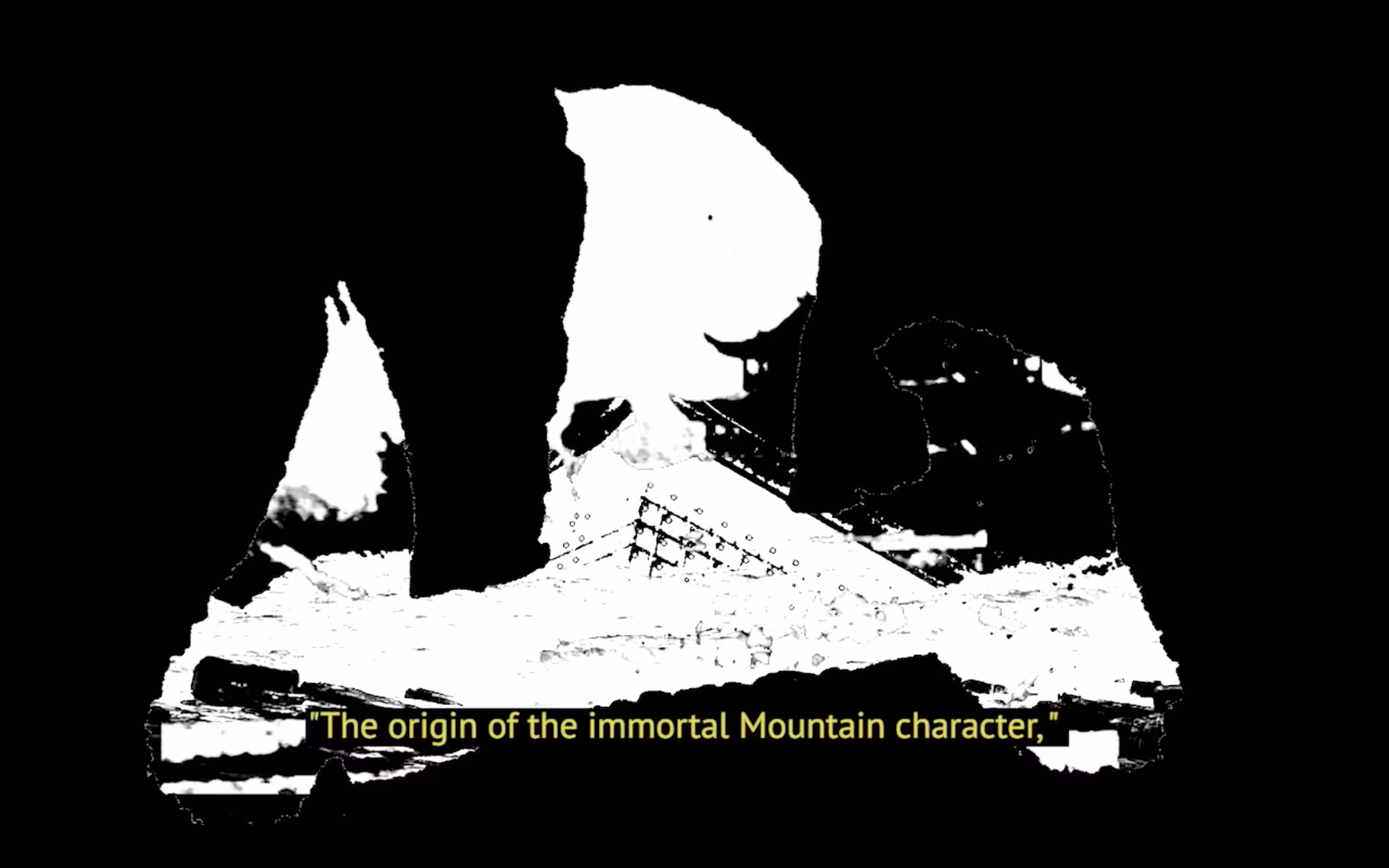 Immortal goldMountain character