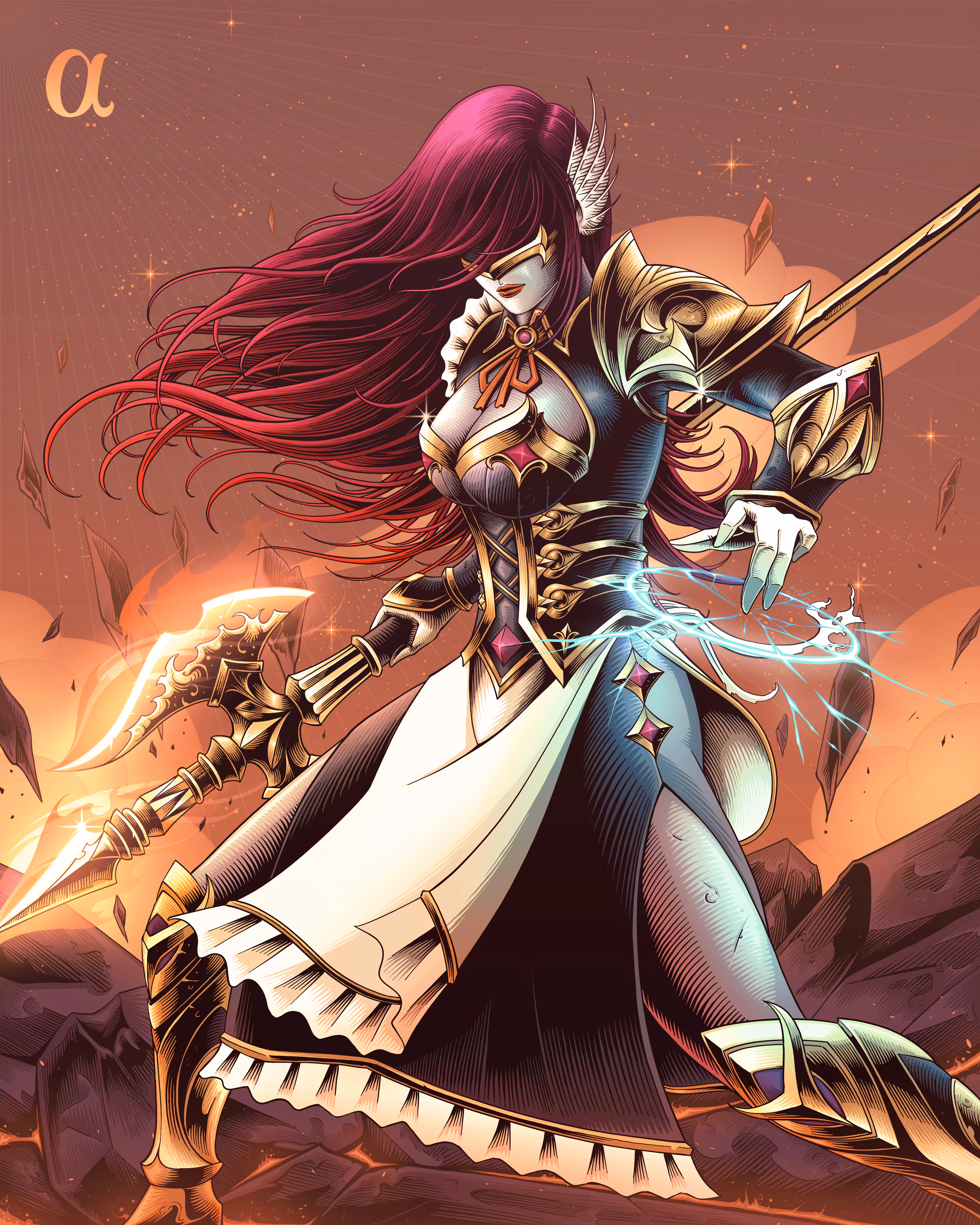 α | Alpha the Warrior Headmaid
