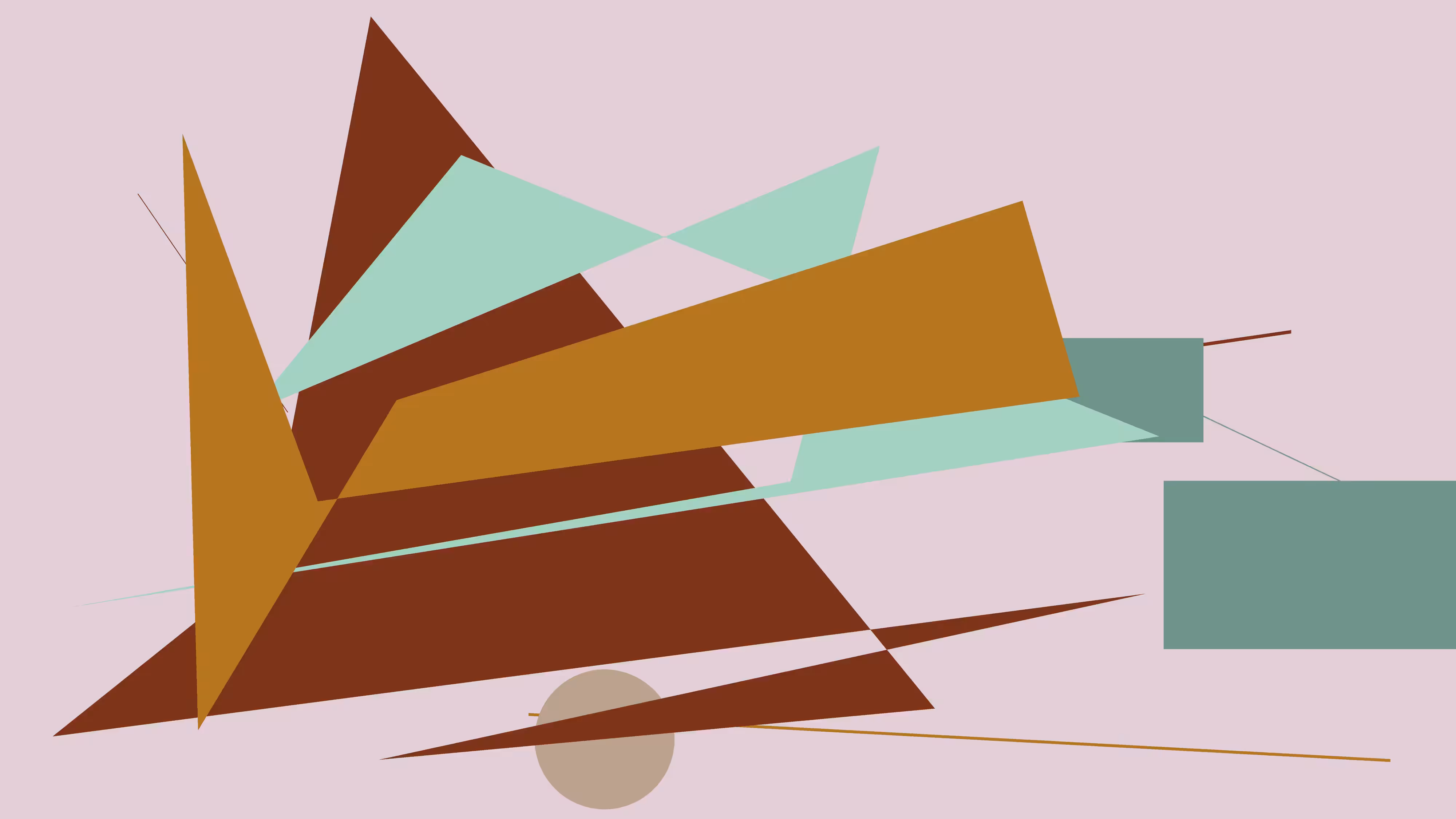 Abstract art. Happy Joe.