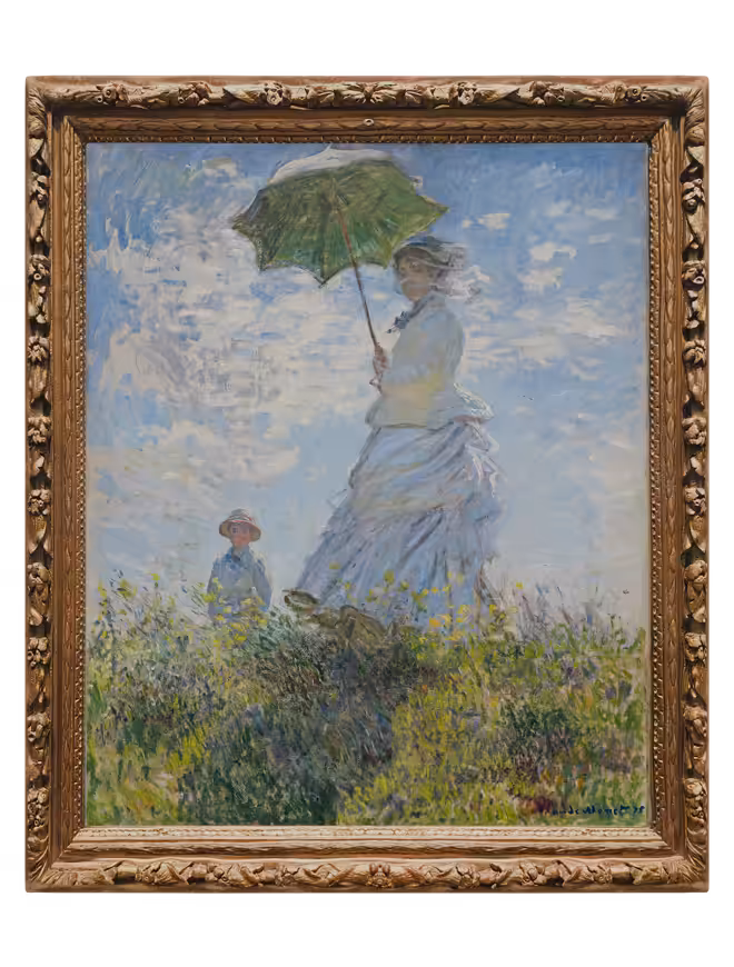 Woman with a Parasol - Madame Monet and Her Son Artist Proof #4