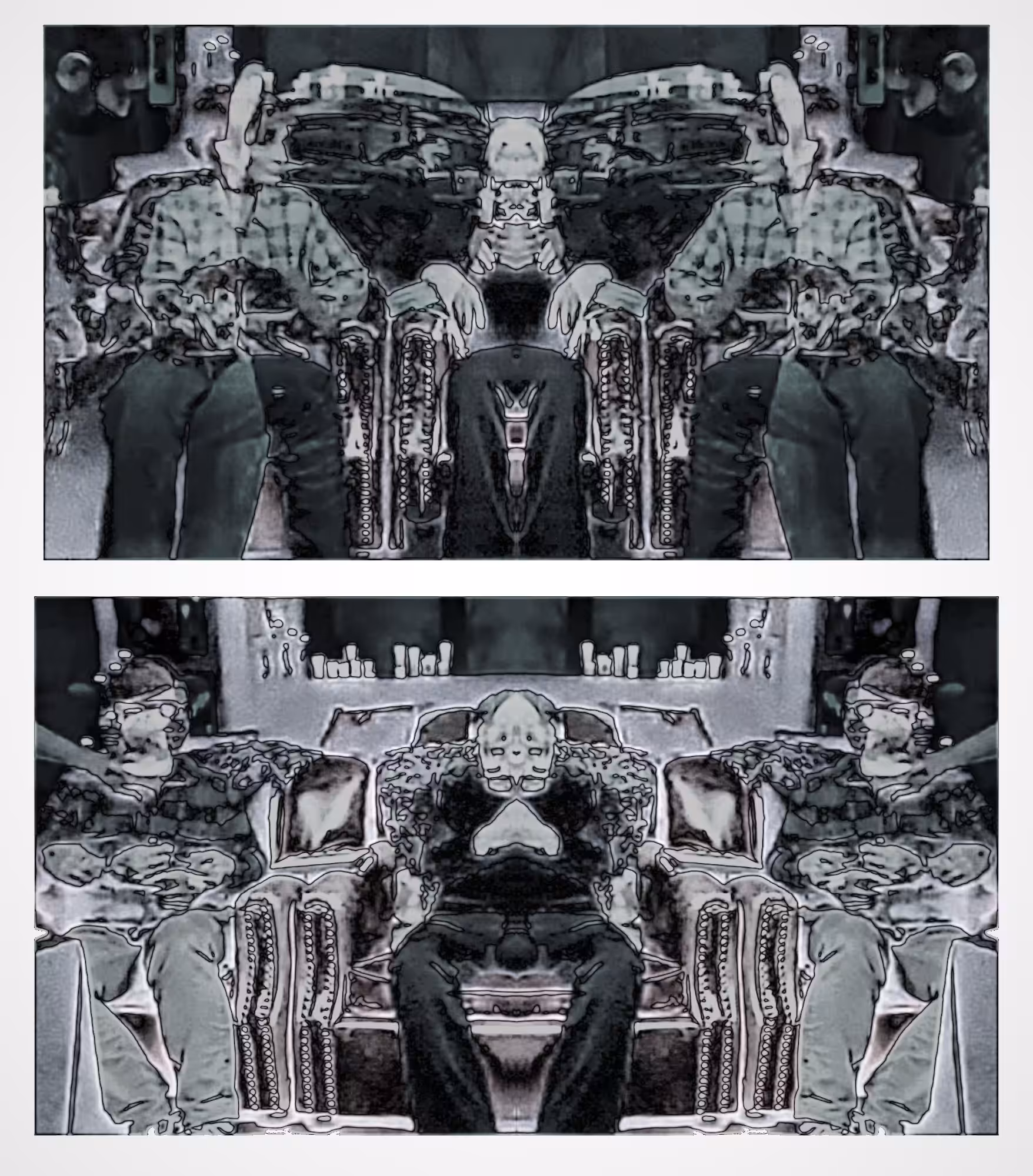 "Pause (Glitch) - Darkness (K)" by Richard F. Yates (Holy Fool)
