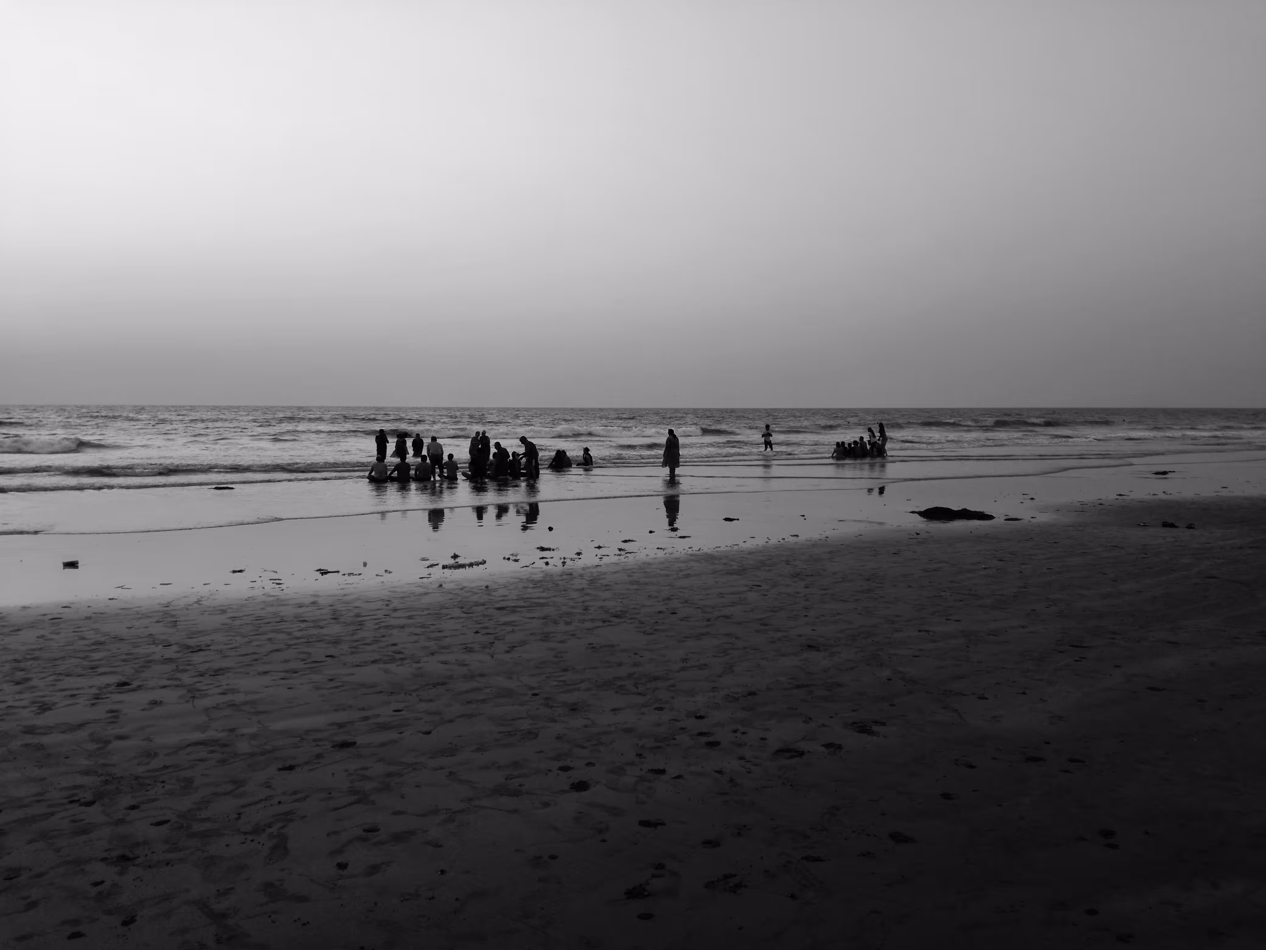 Enjoying the sea