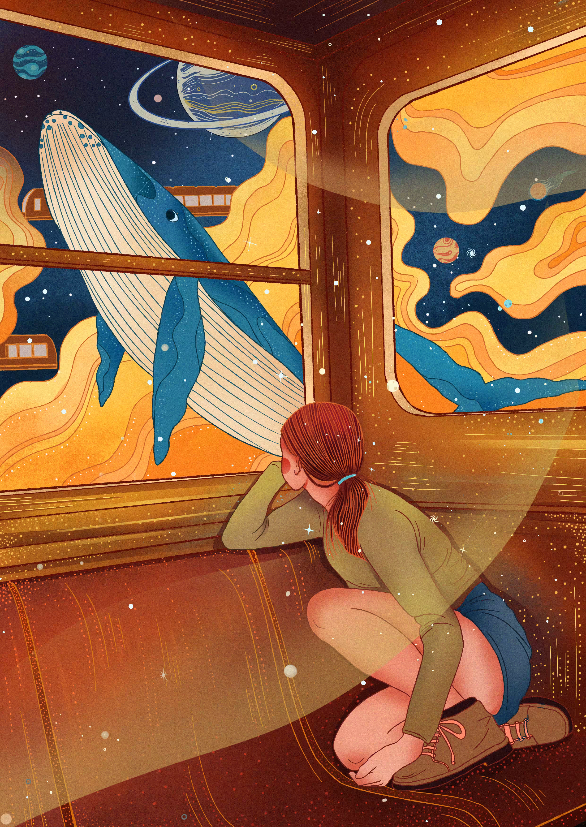 Starry sky travel