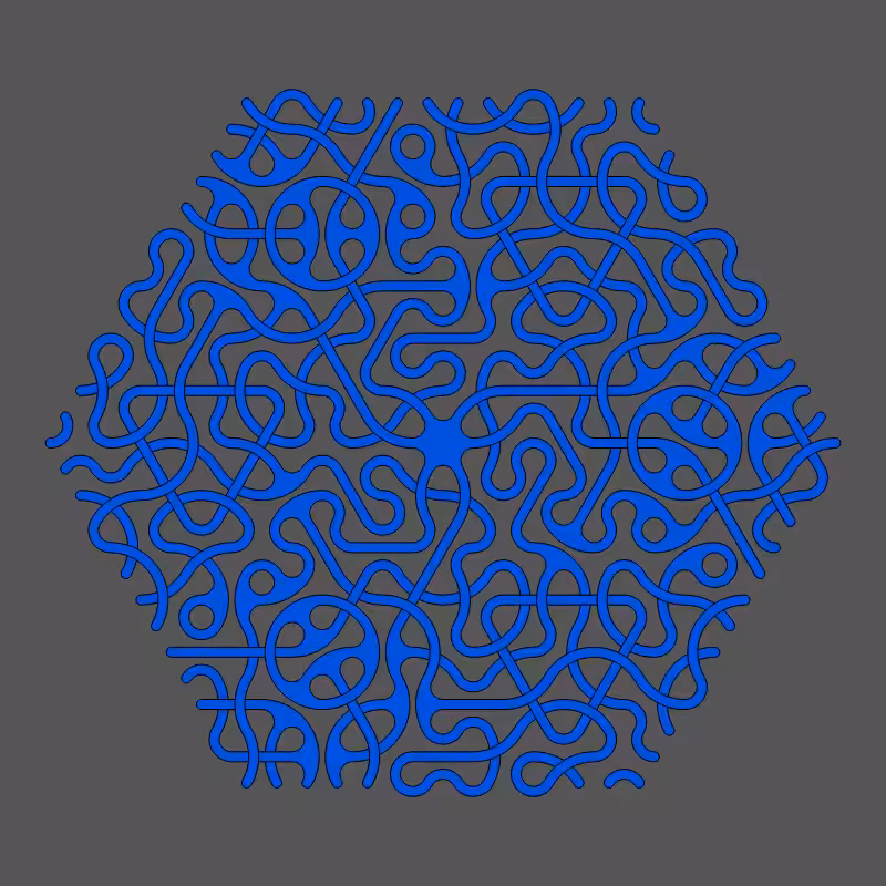 Threefold Symmetry - Dark Variations #446