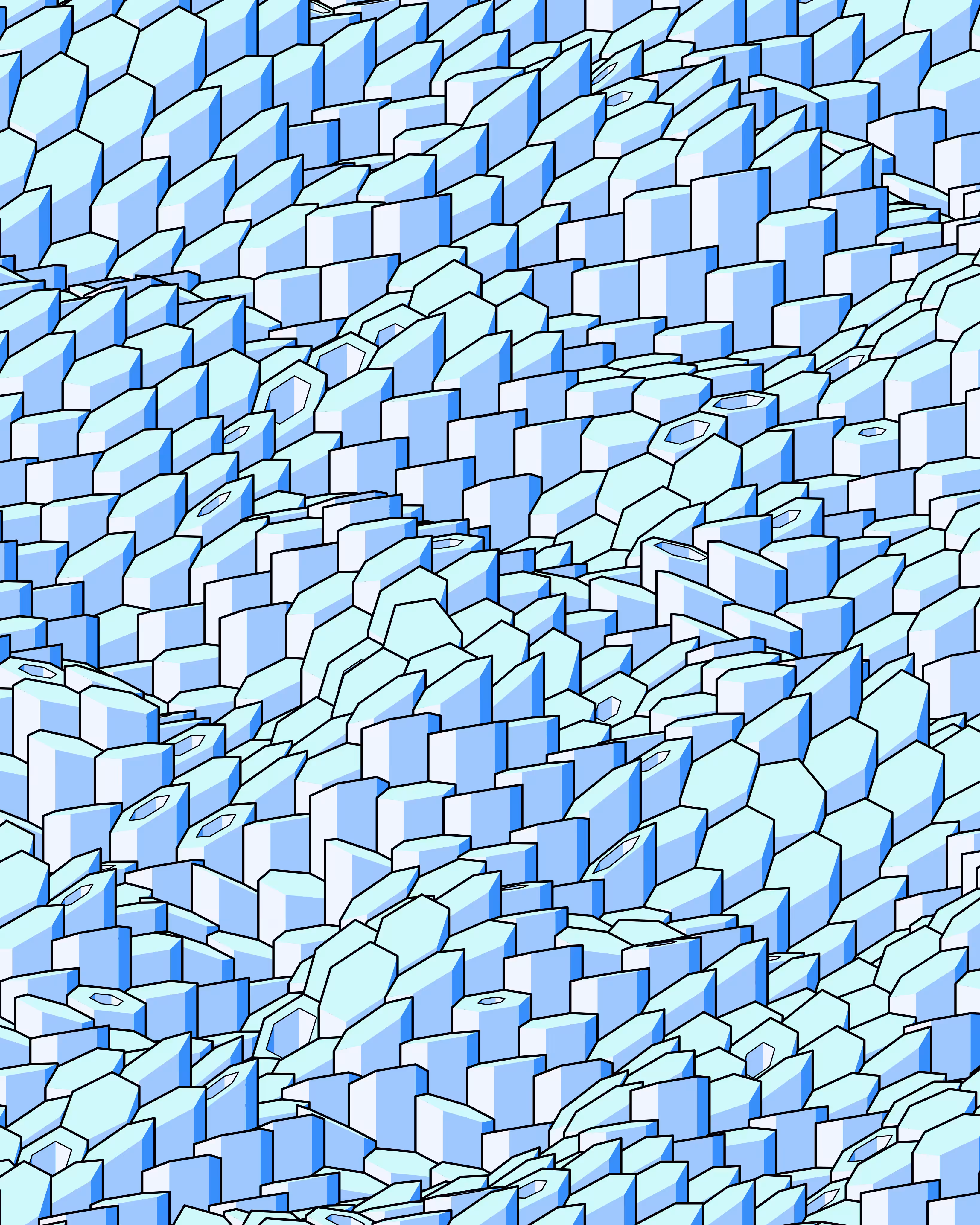 Hexagones Landscape #41