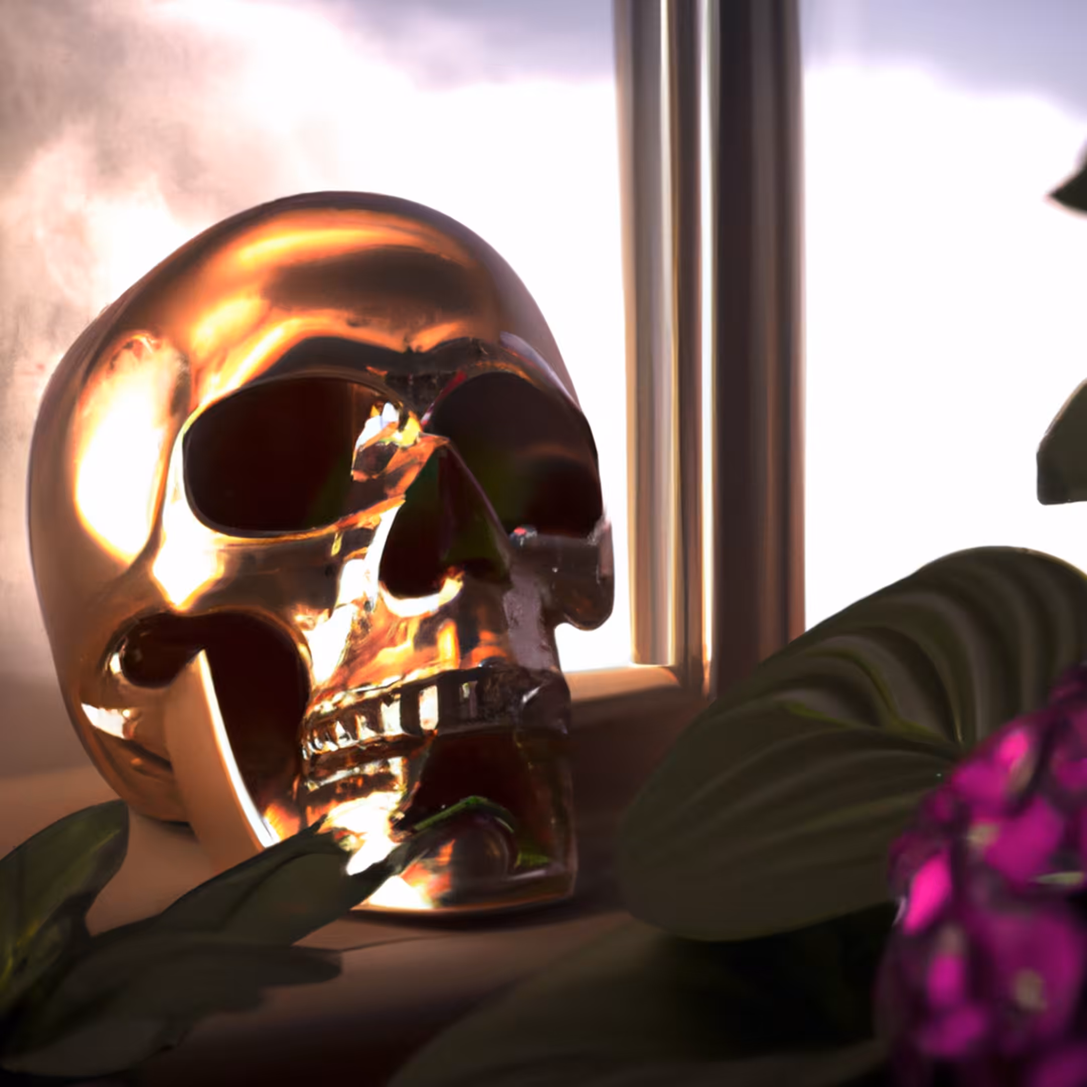 -: A Skull at the Window #2