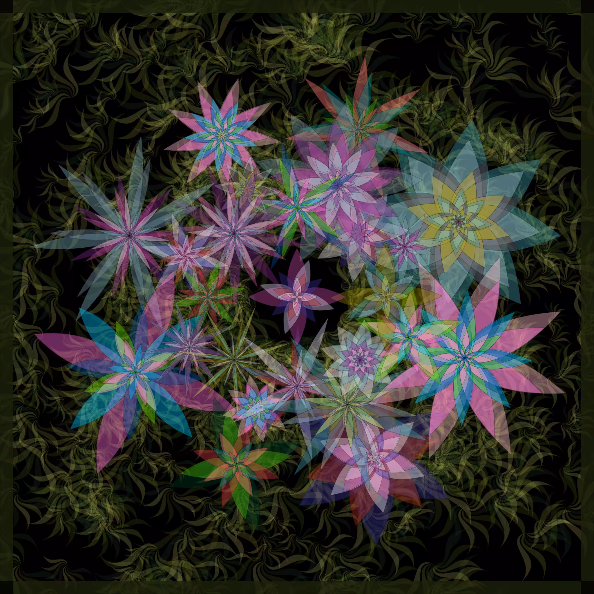 Bezier Garden #120
