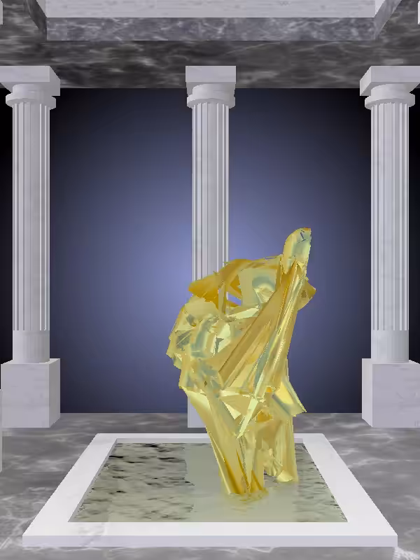 HeavenComputer: The Sneaky Green-Golden Goblet Man #3953