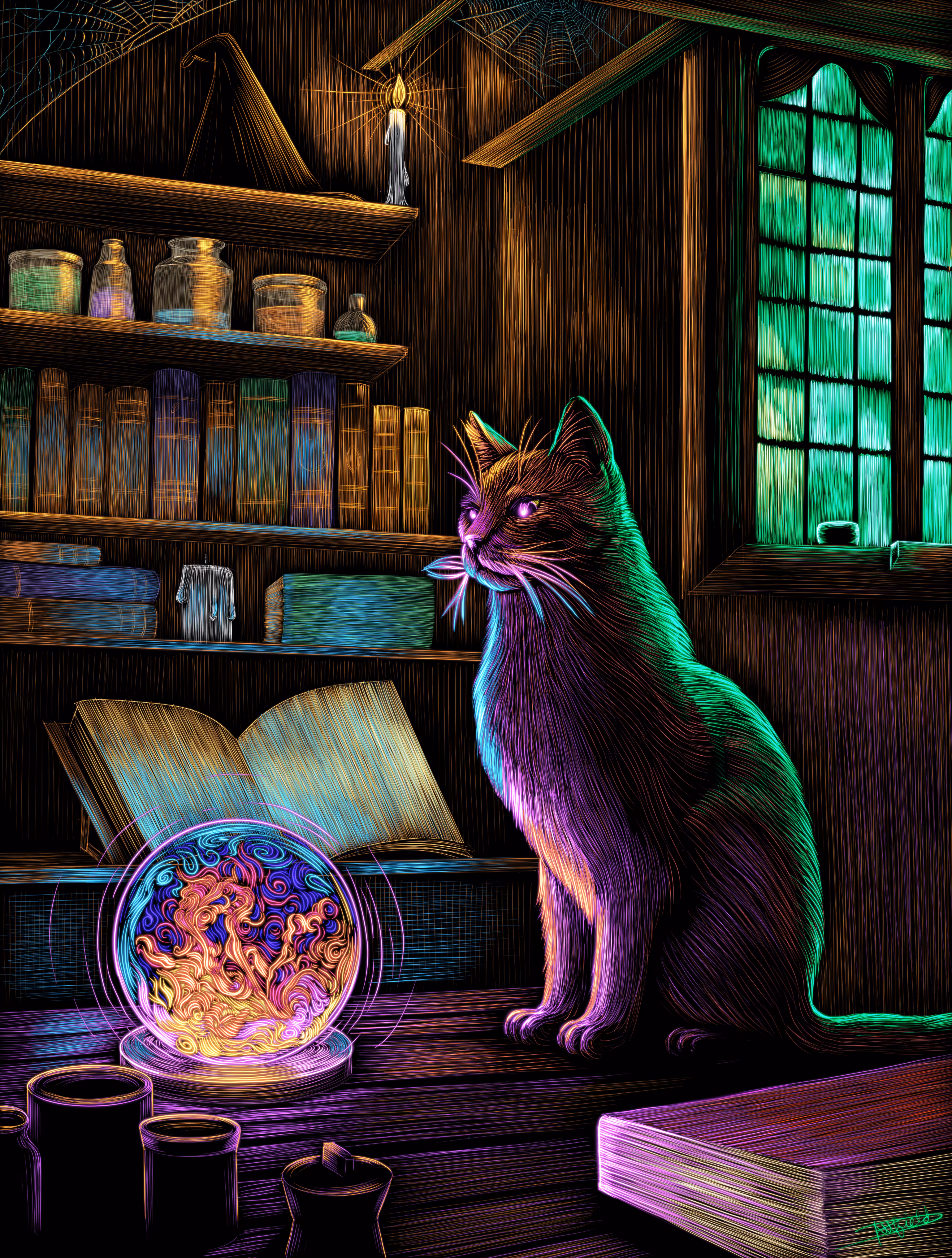 The Witch's Cat #1