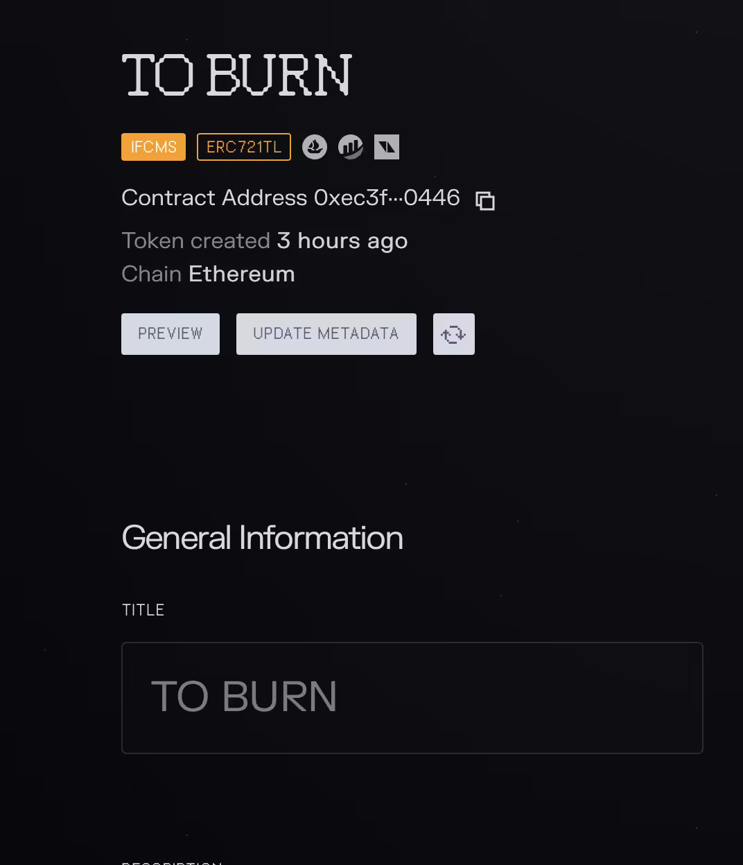 TO BURN