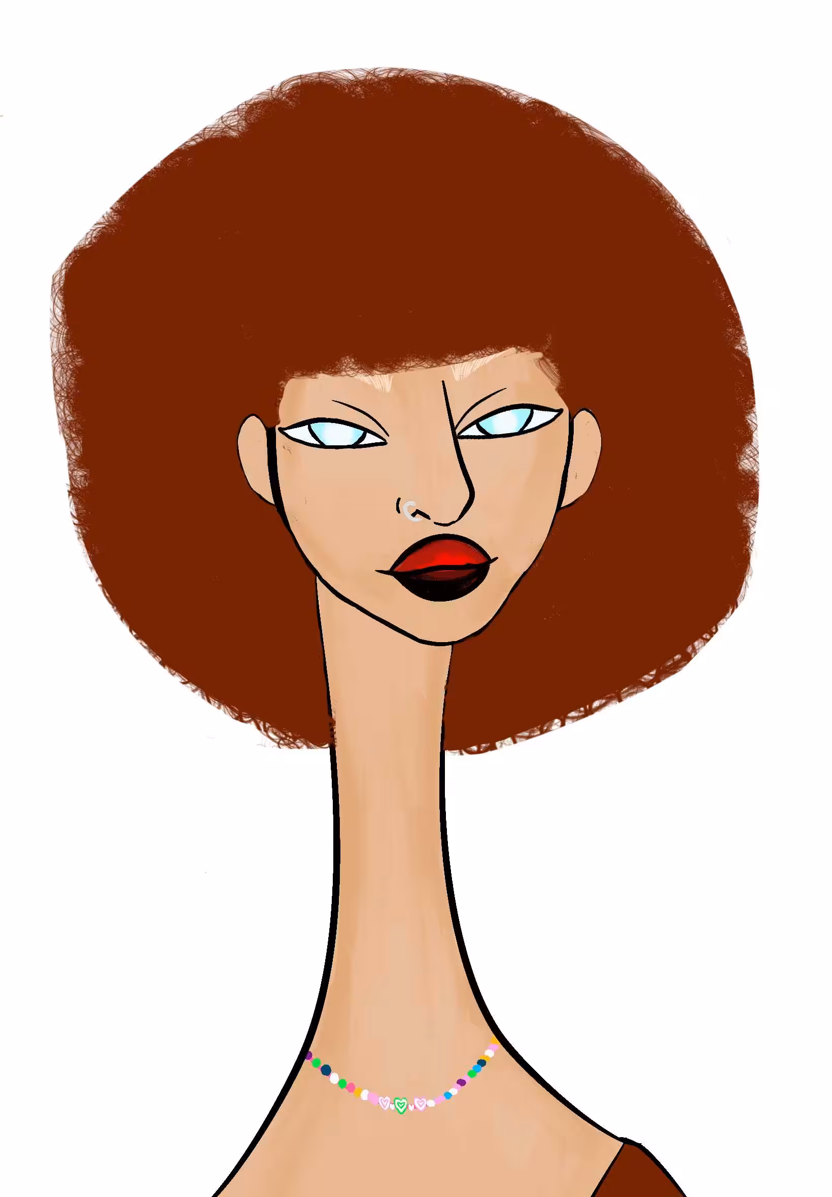 Long Neckie Ladies: Long Neckie Lady #1368