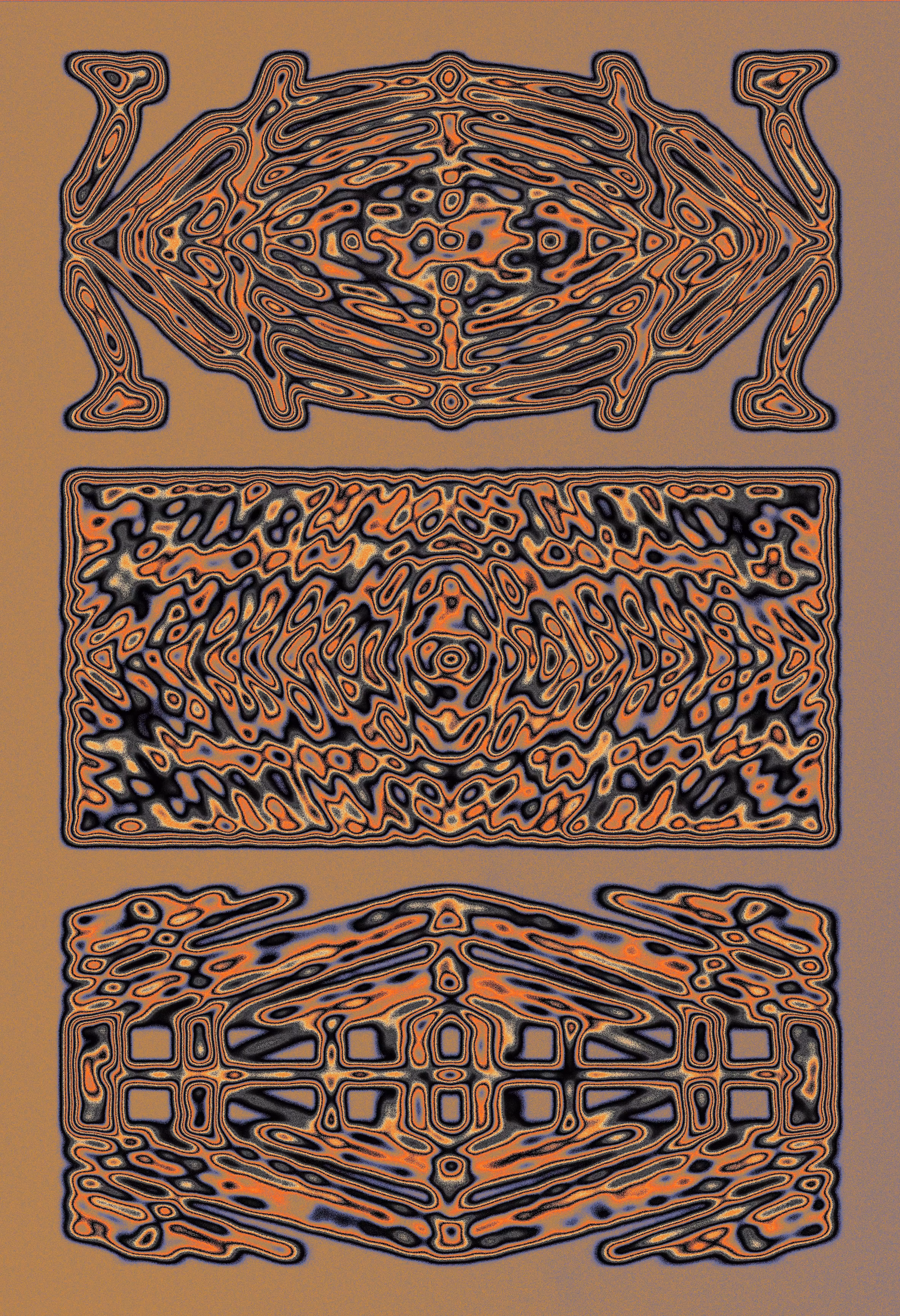 Nebula Drawings II (specter of migration)