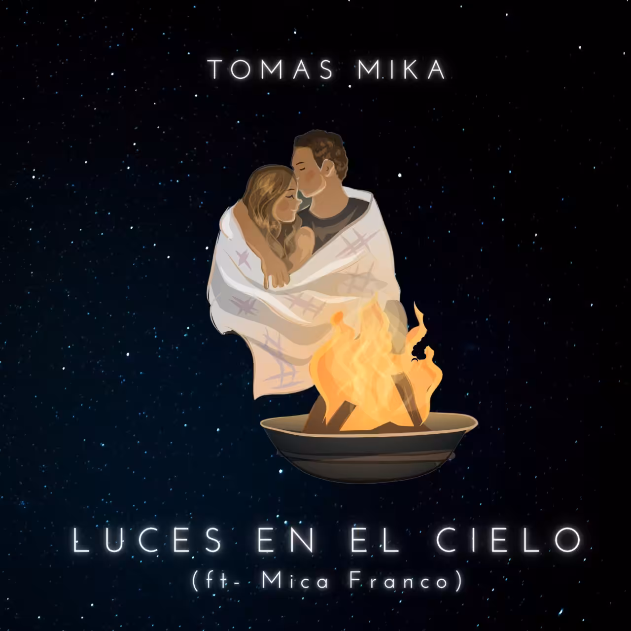 Luces en el Cielo - Arte de Tapa