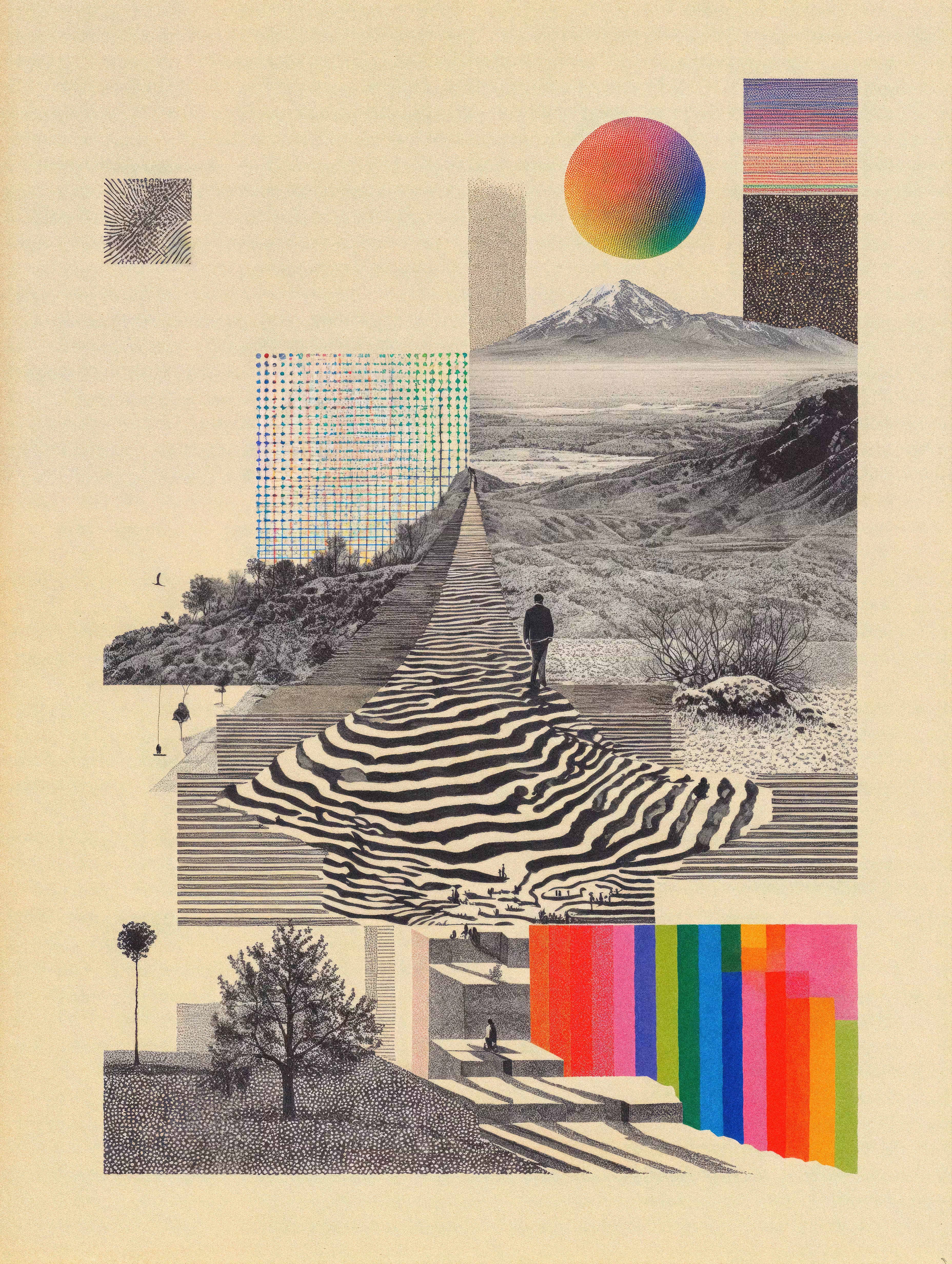 "Information Overload Unit" - piece 004