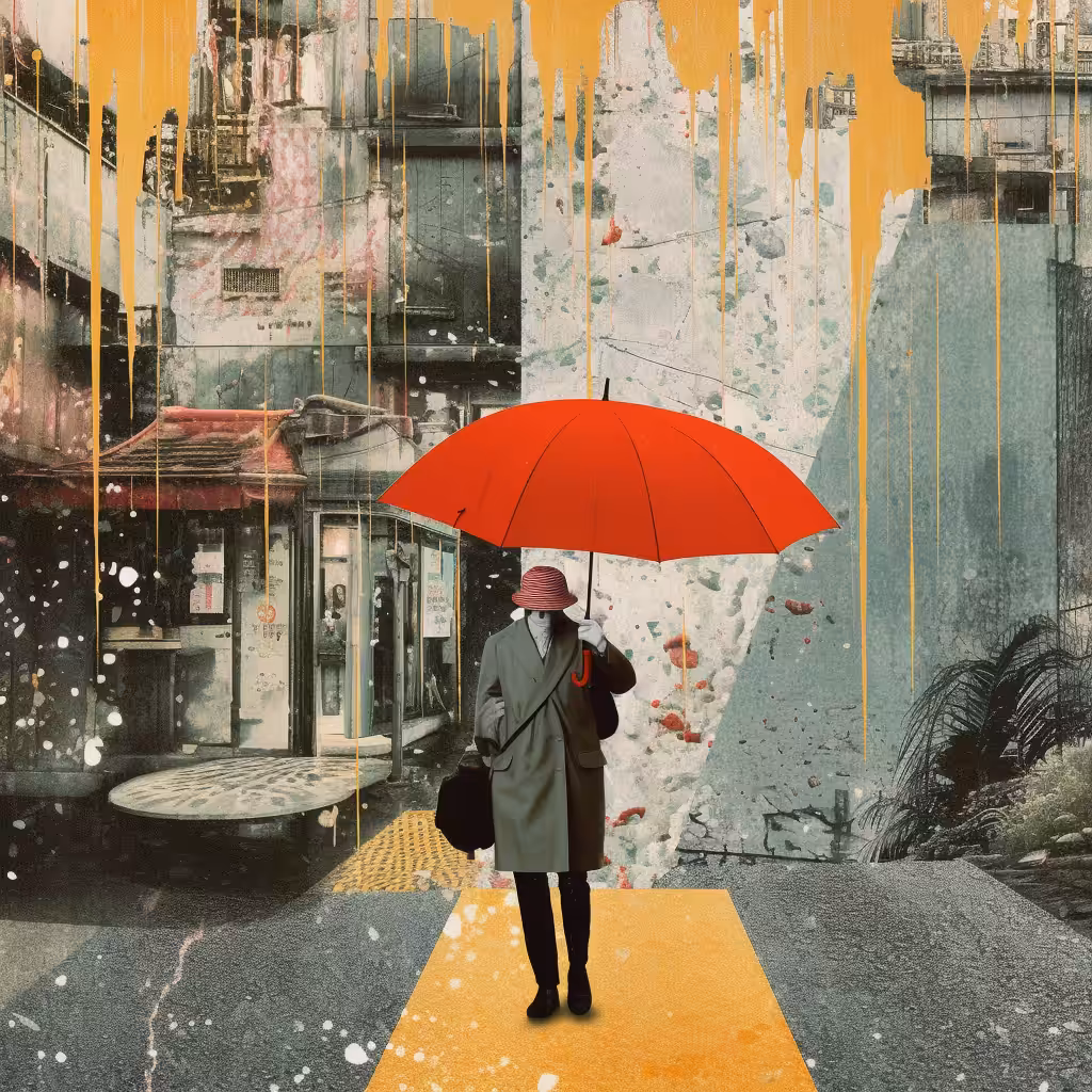 Raining