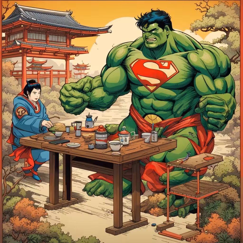 A Super Green Tee Ceremony