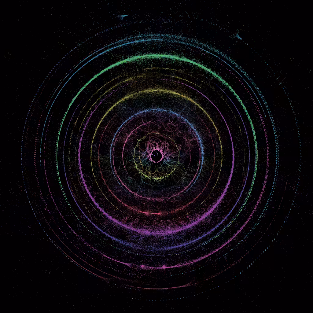 Clouds of Quantum Particles #37