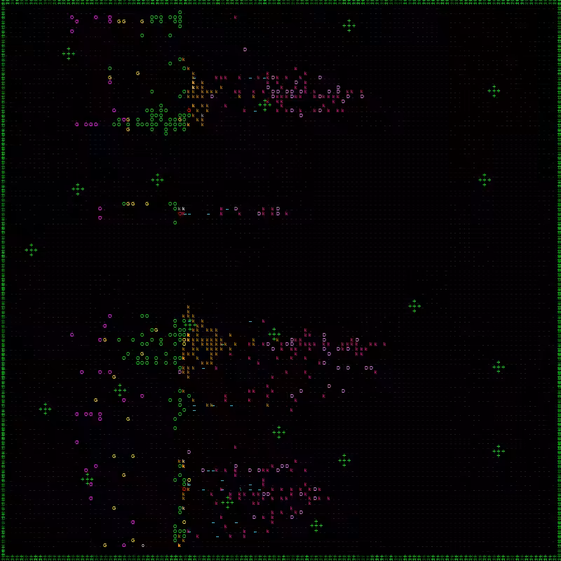 ascii battles 3 WAR #21