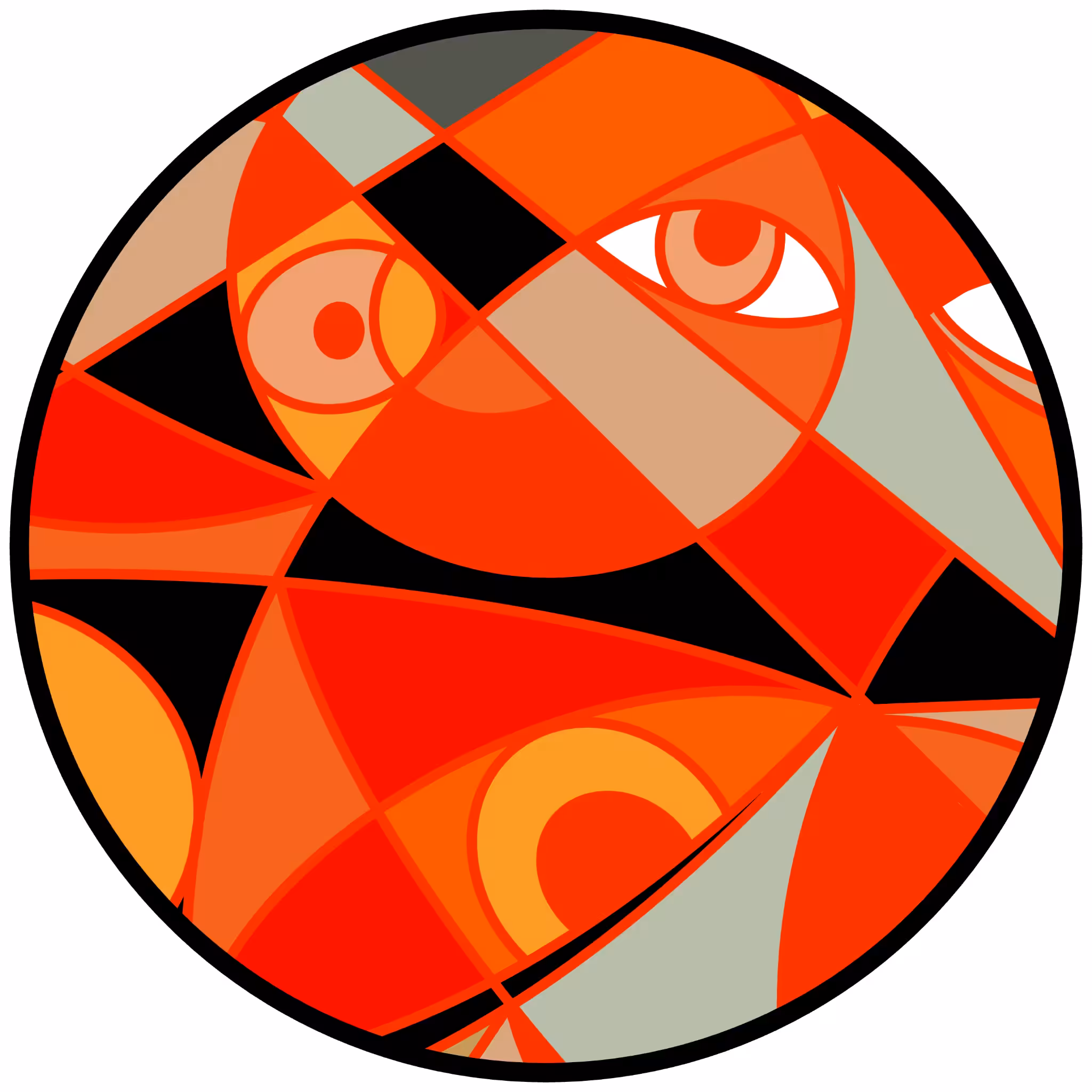 Cubist Circle 66