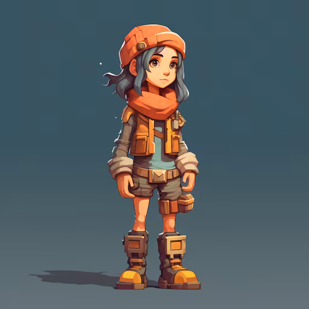 Tez Pixel Figure #154