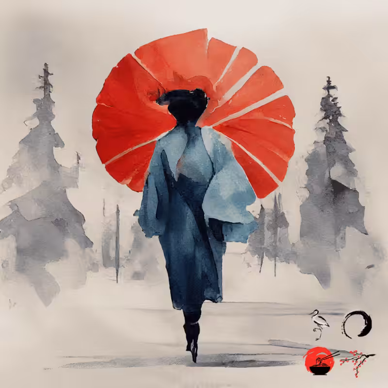 A walking geisha #17