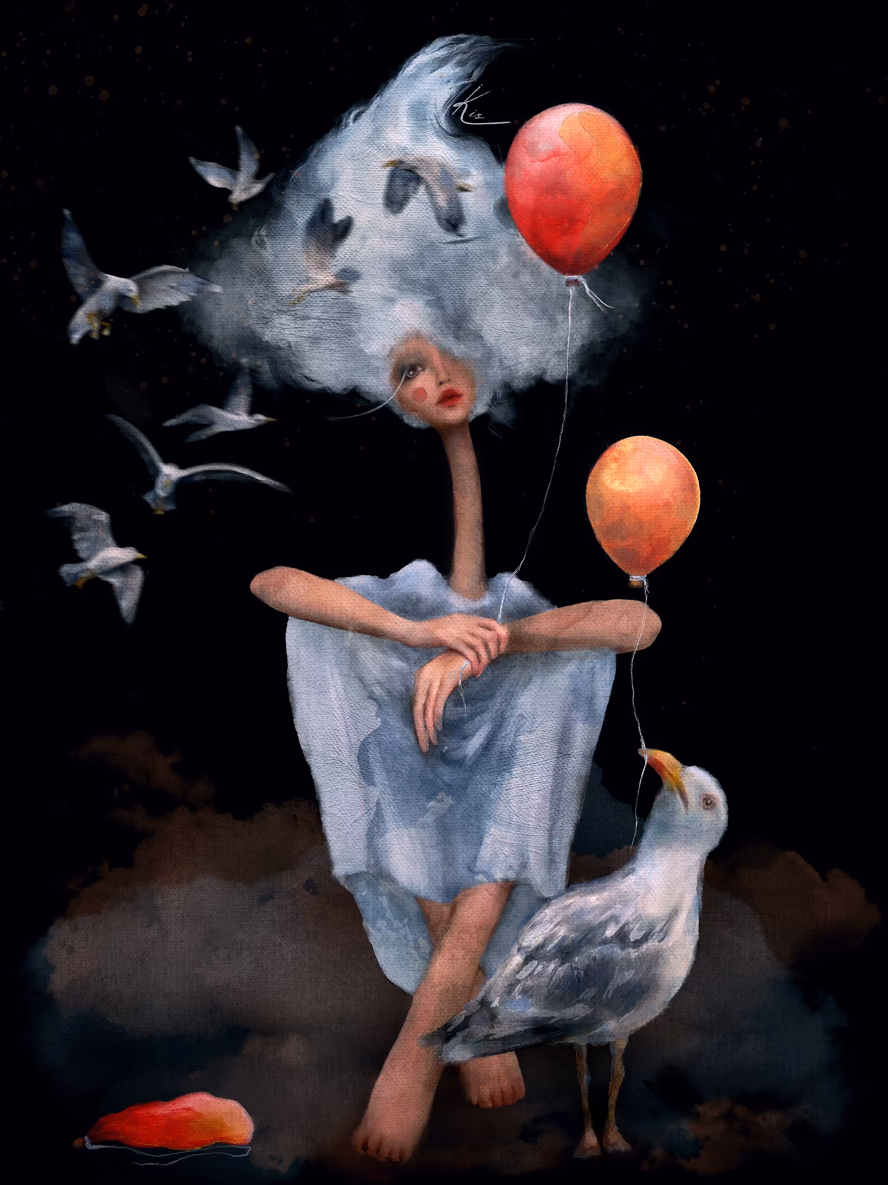 Probably Hovering Between Worlds