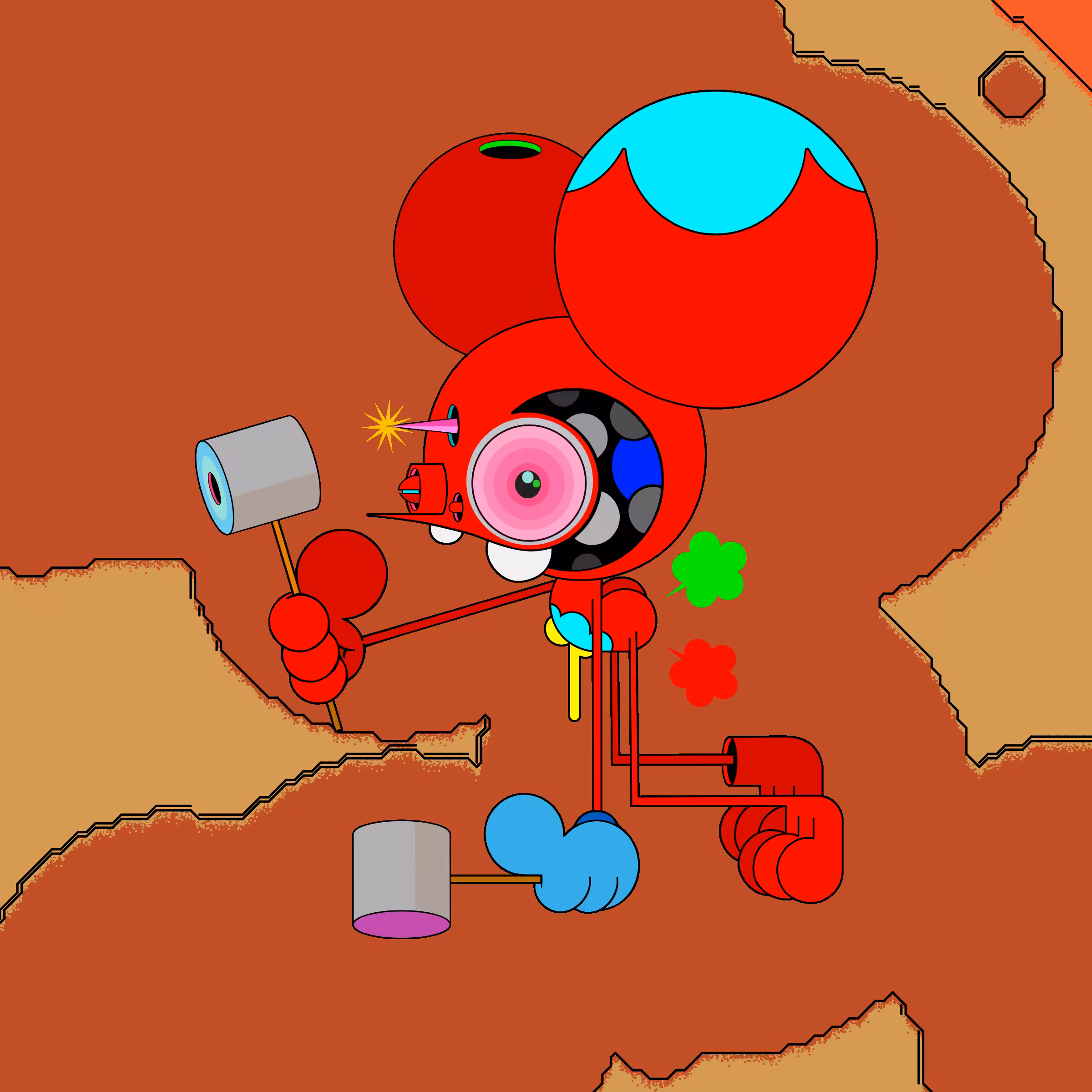 Neogen Space Monkeys #1300