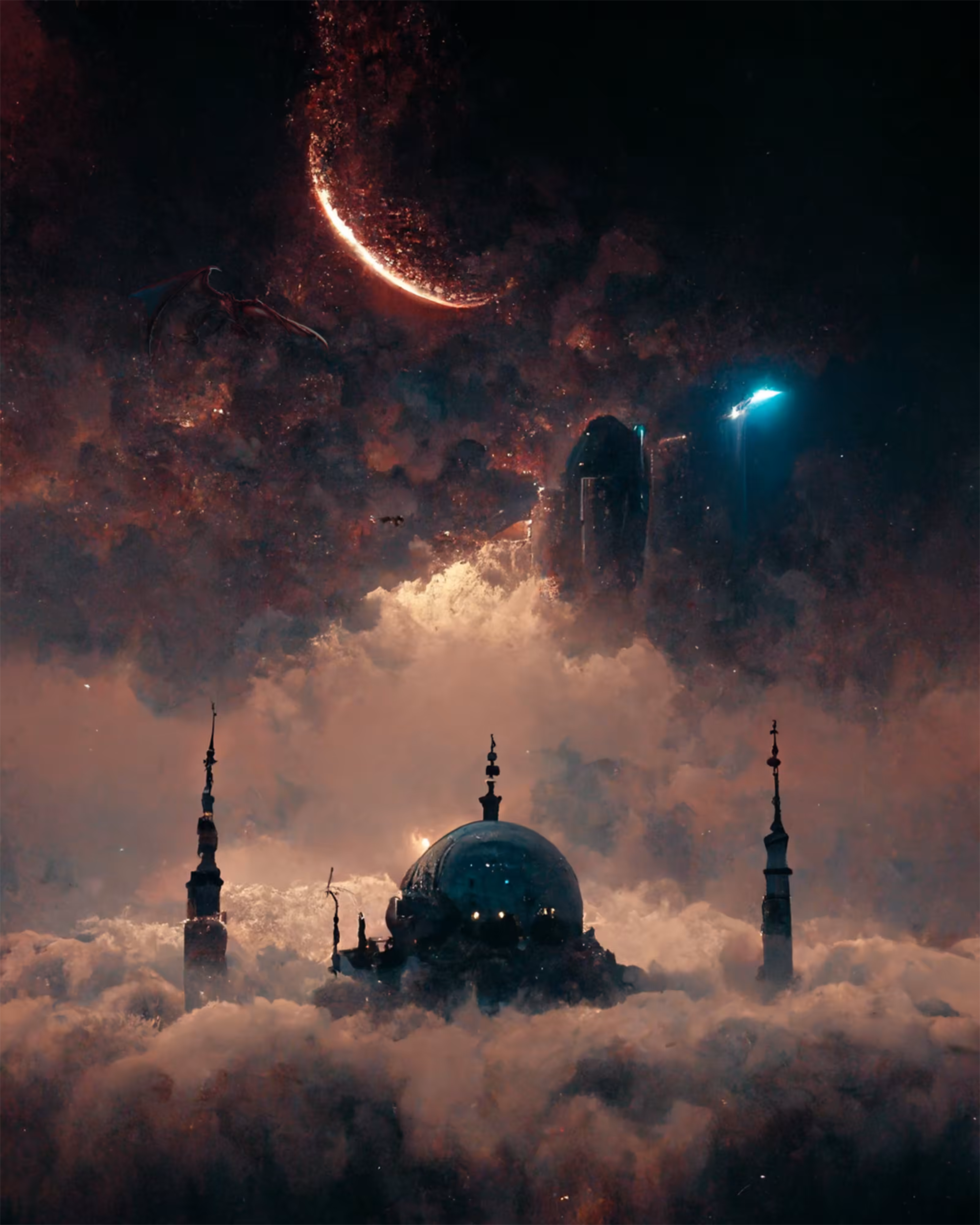 dragon mosque