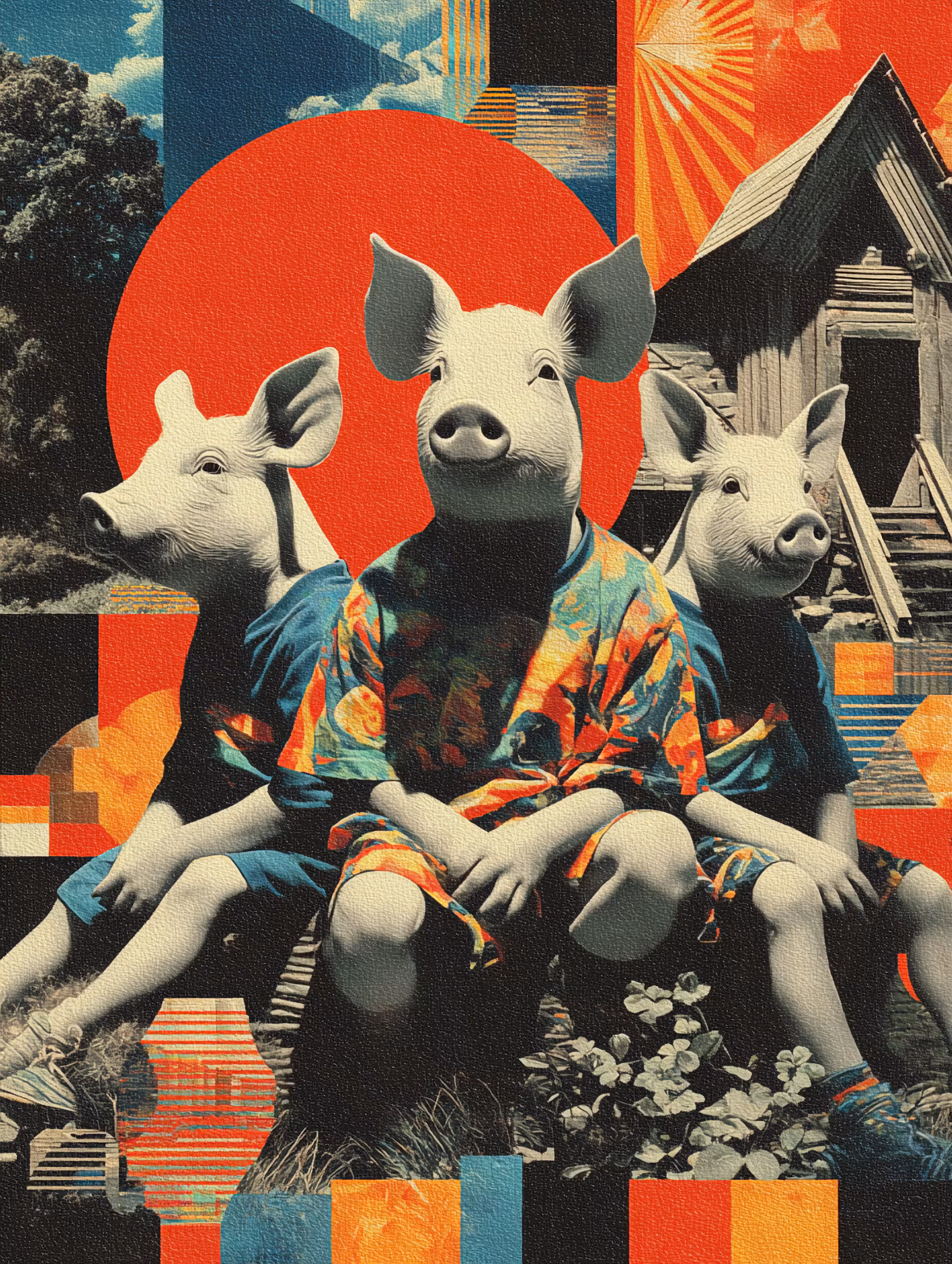 Once Upon a Time....: The Three Little Pigs 