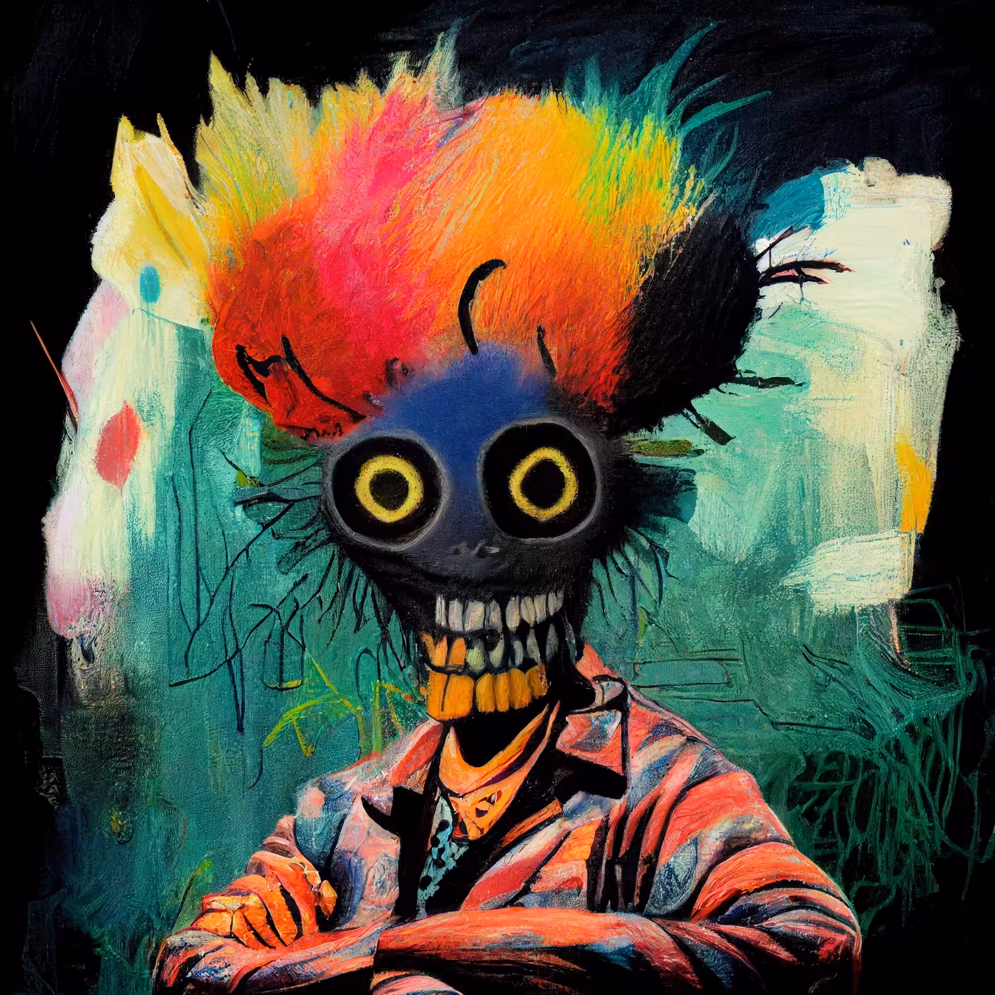 Basquiat Little Creatures: Little Creature #00402