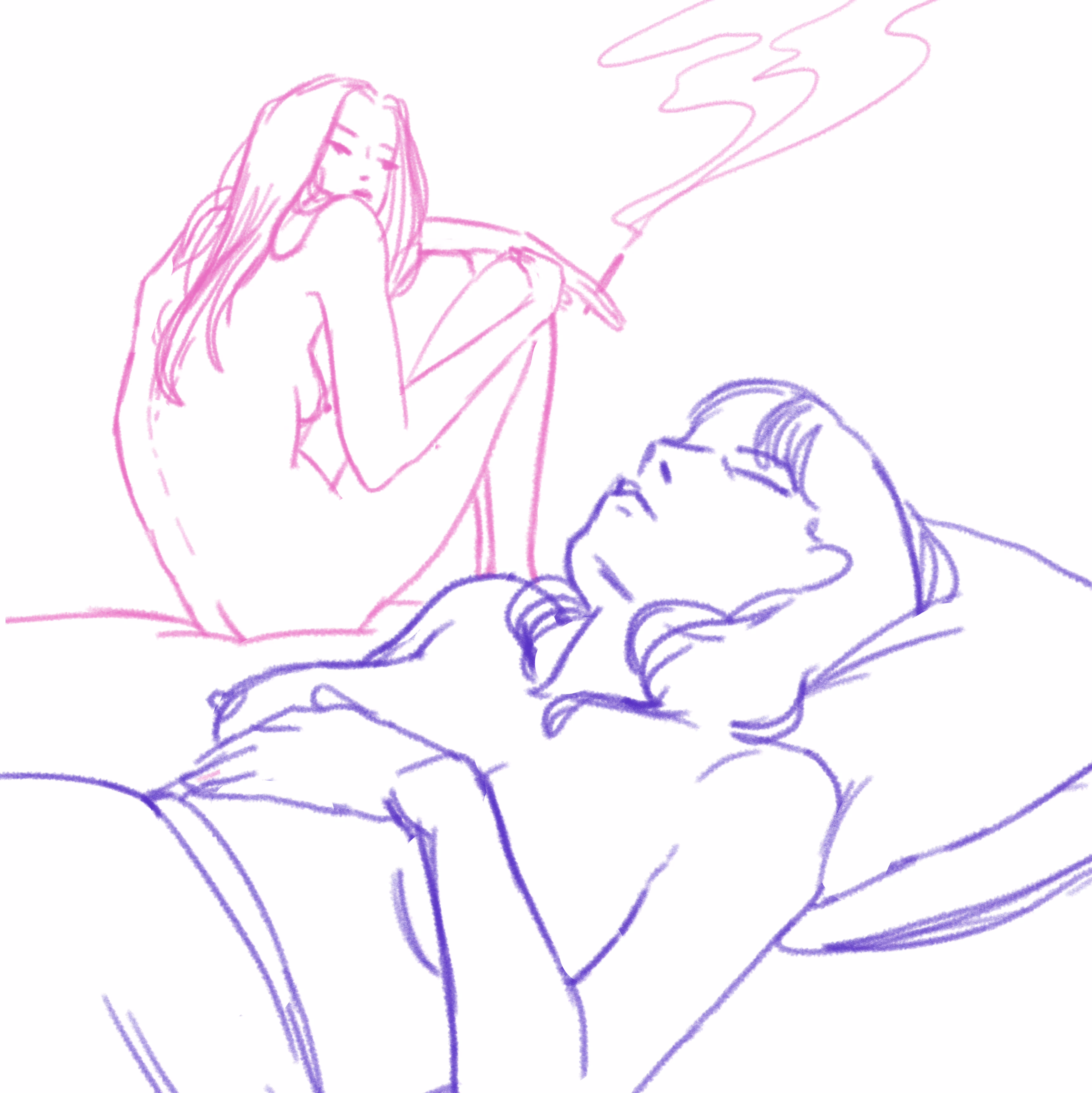 Watching her sleep