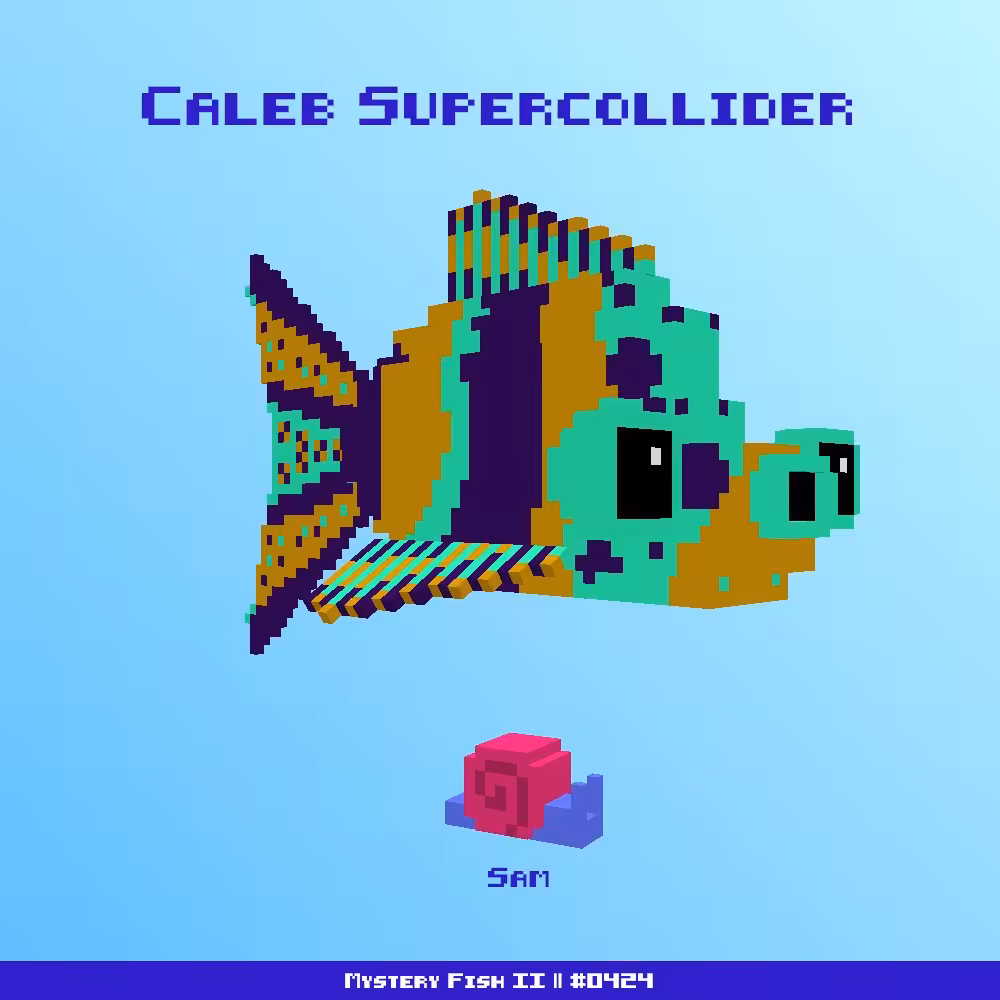 Caleb Supercollider :: Mystery Fish 0424/1000