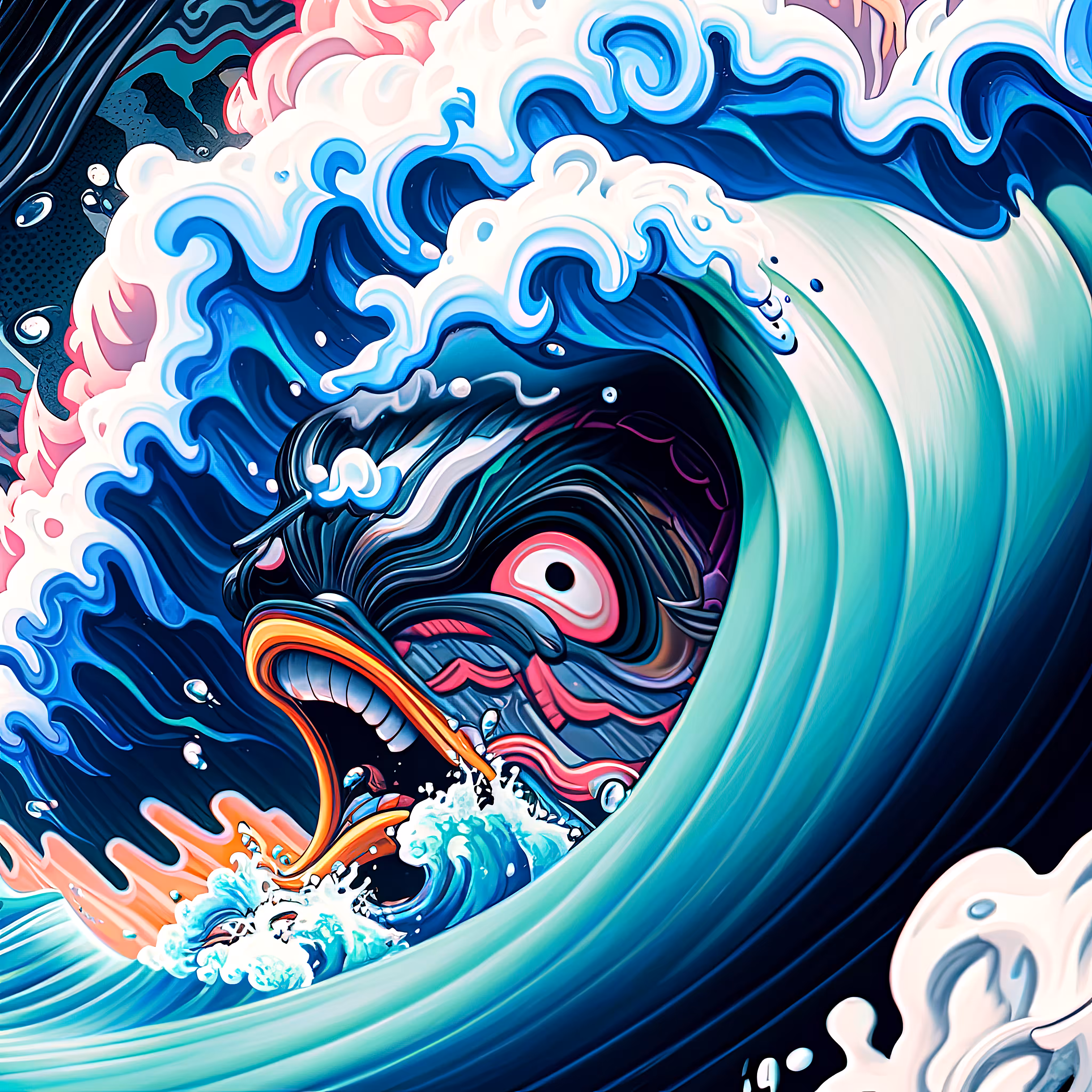 Splashed