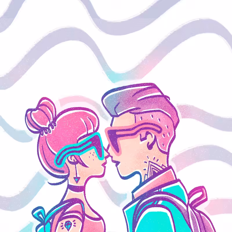 Neon Kiss