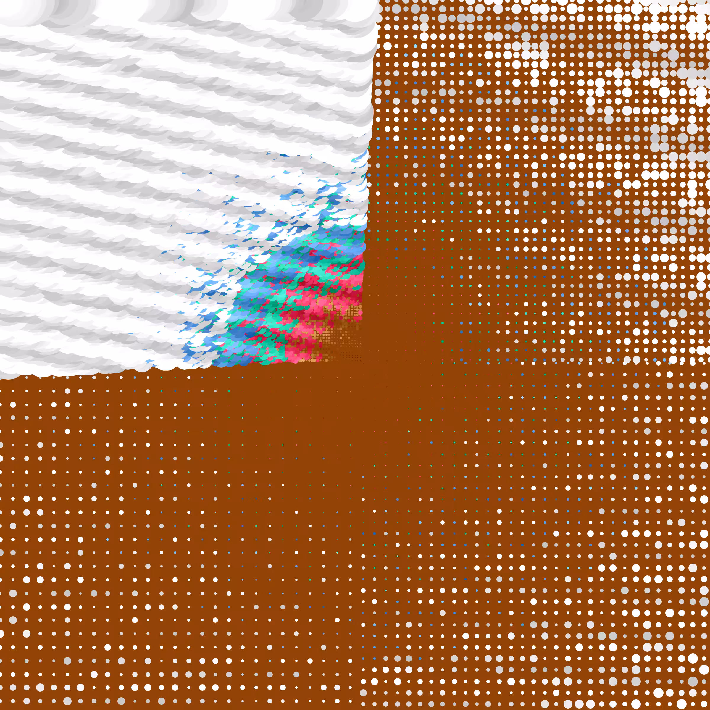 Dot Matrix Gradient Study #146