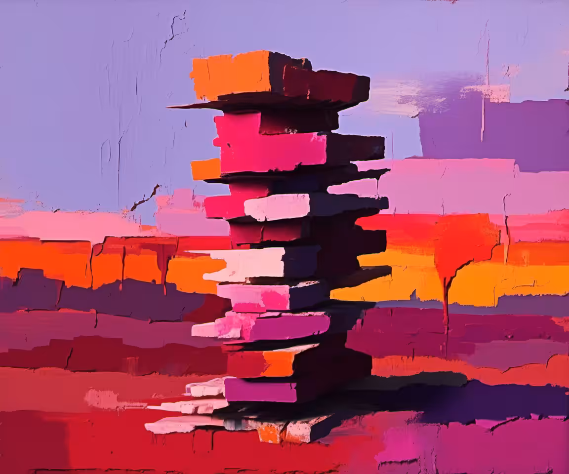 Painted Slabs #44