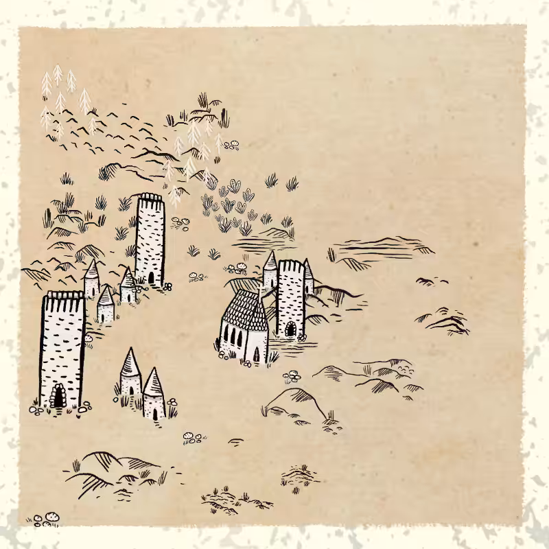 Medieval Village  #111