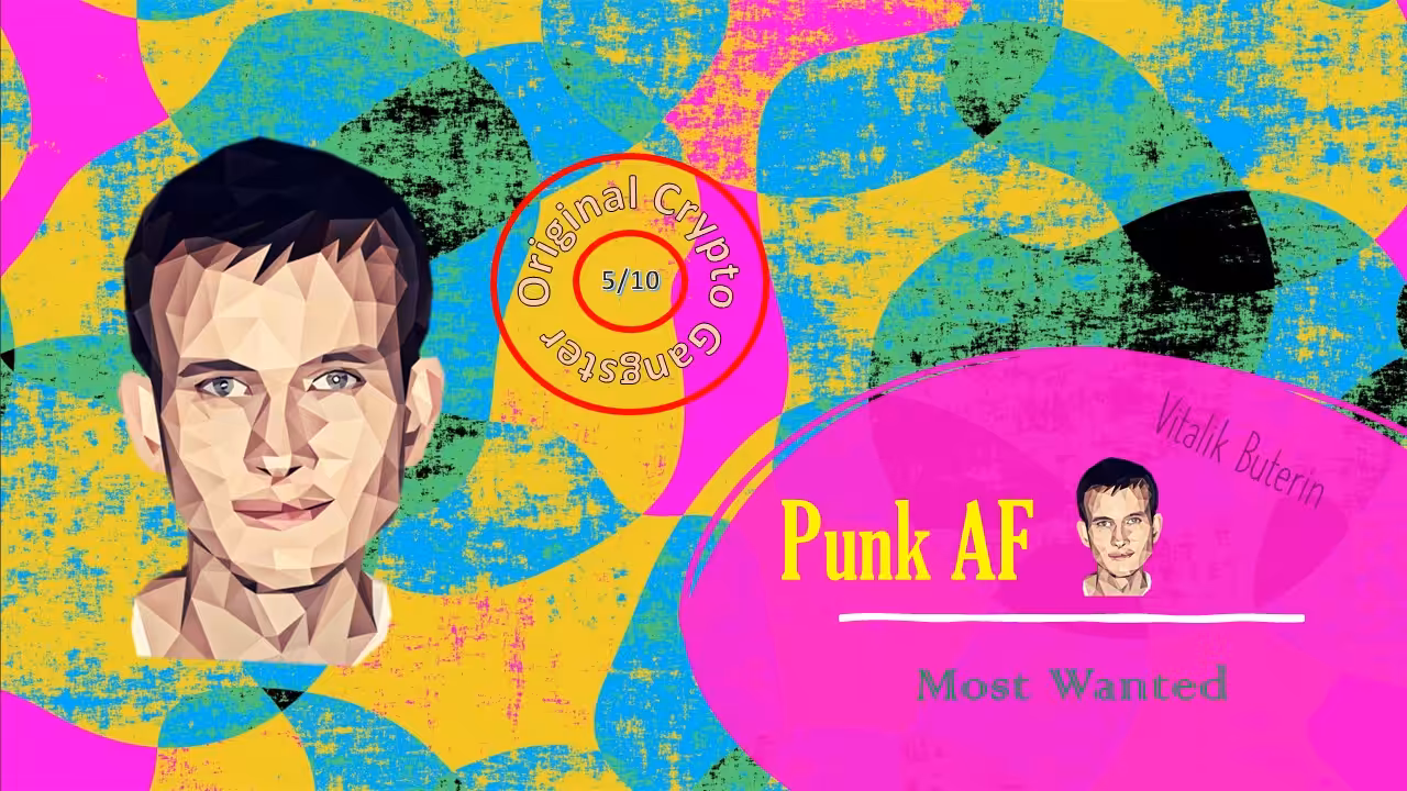 PUNK AF Collection (Most Wanted) - Vitalik Buterin