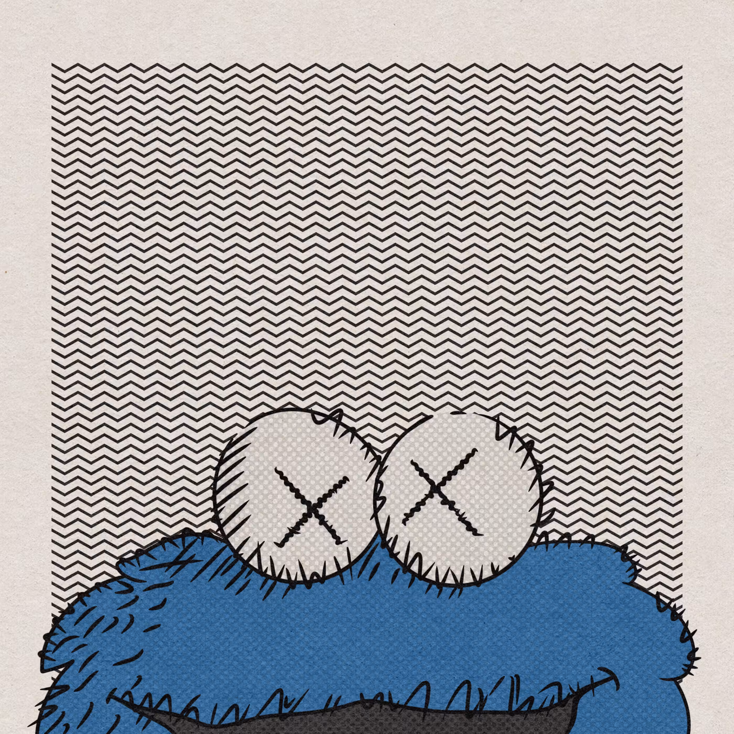 COOKIE MONST3R (A Tribute to KAWS)