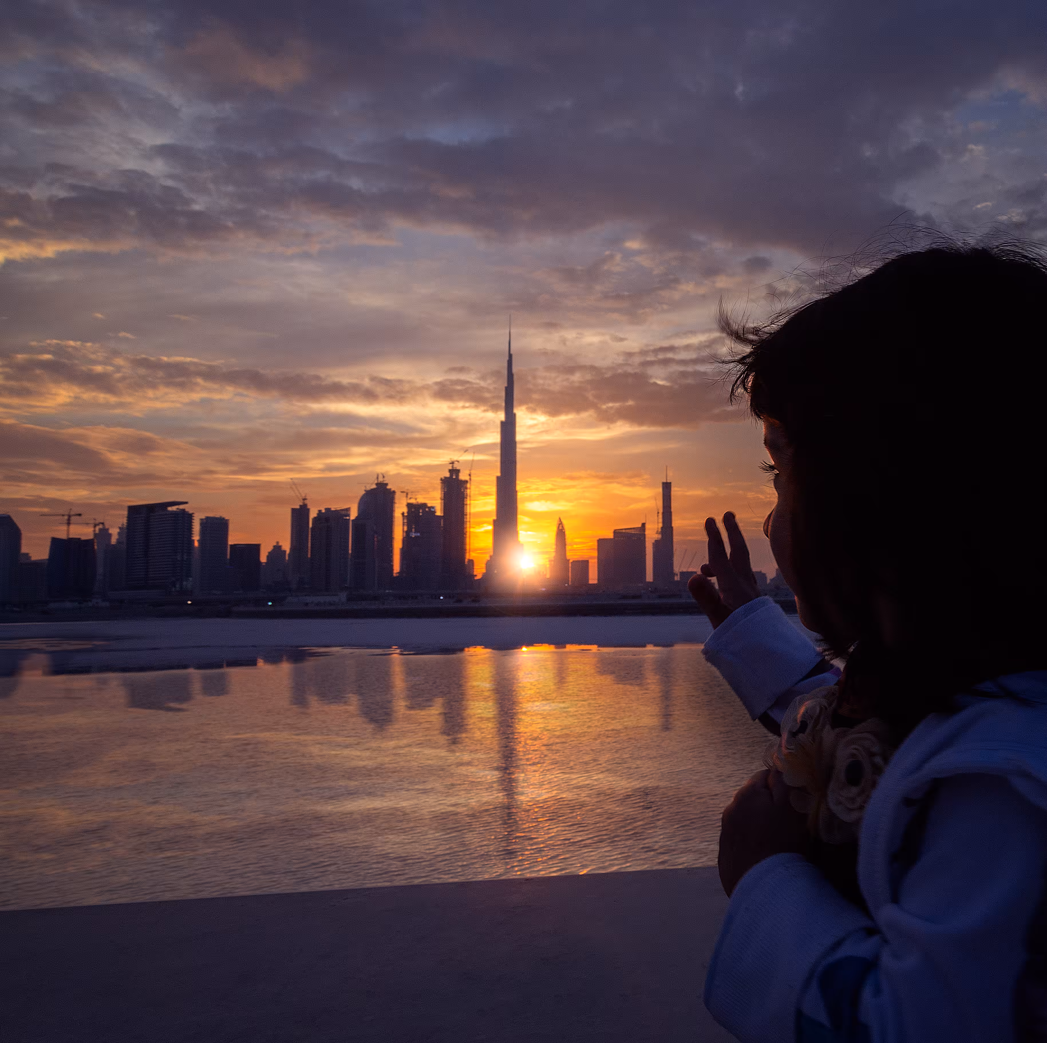 Burj Khalifa Sunset