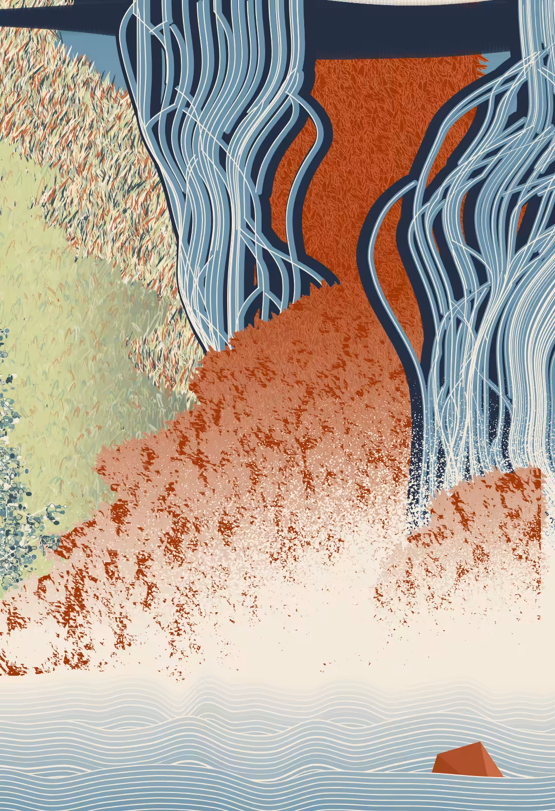 LACMA: ROTF Vol. 2 Monica Rizzolli A Tour of Hypothetical Waterfalls #55