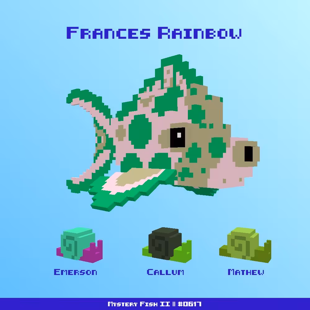 Frances Rainbow :: Mystery Fish 0617/1000
