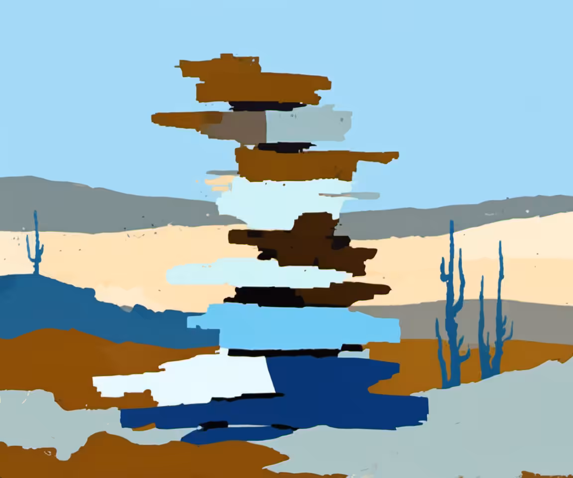 Painted Slabs #56