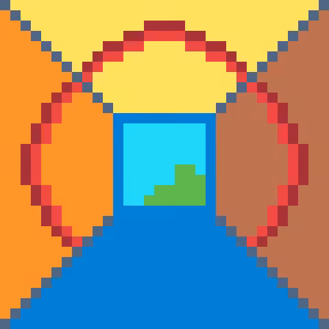 circle in tunnel 