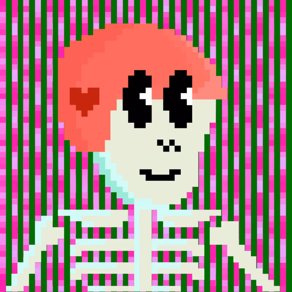 PIXEL SKULLETTI 1 #2