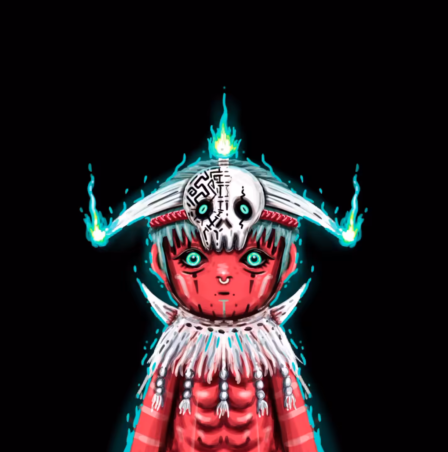 (RARE)WEIRD DOLL #108