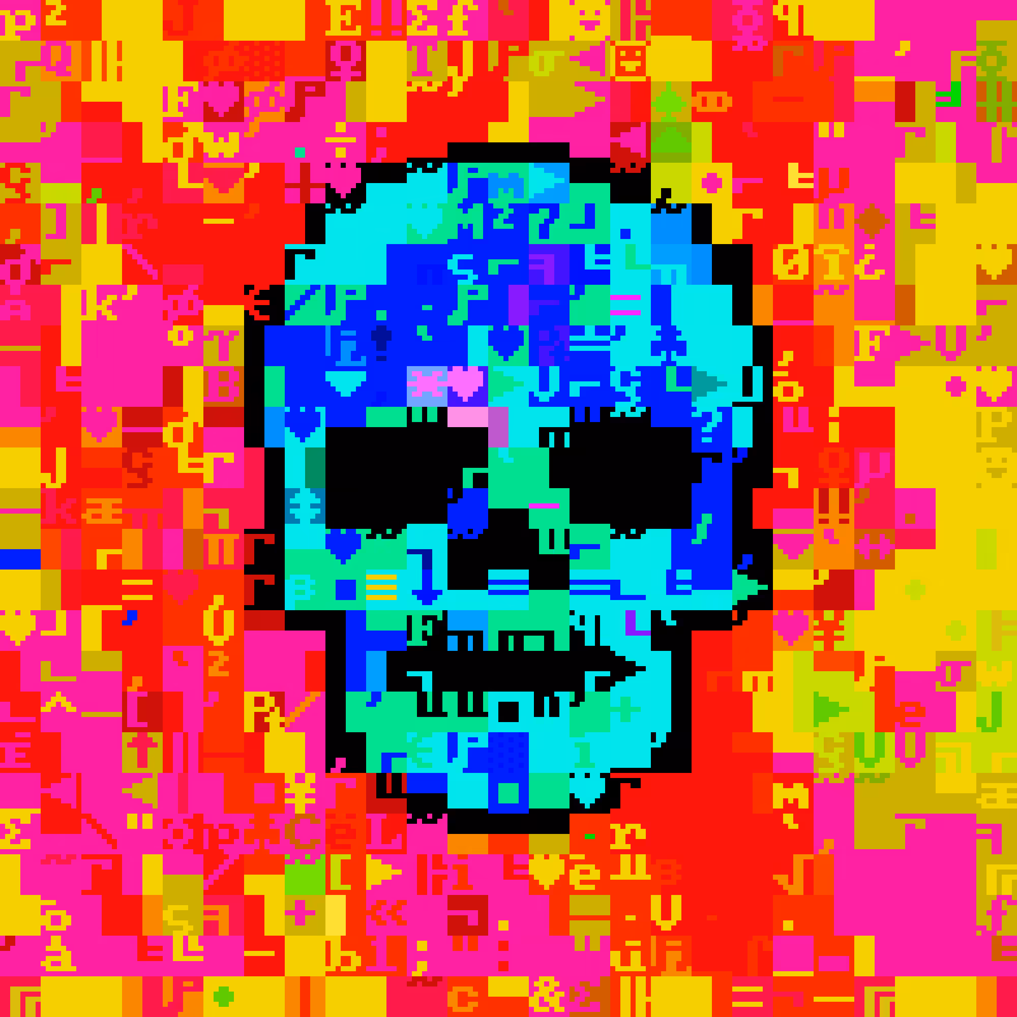 DOS Skulls: DOS Skull 0535