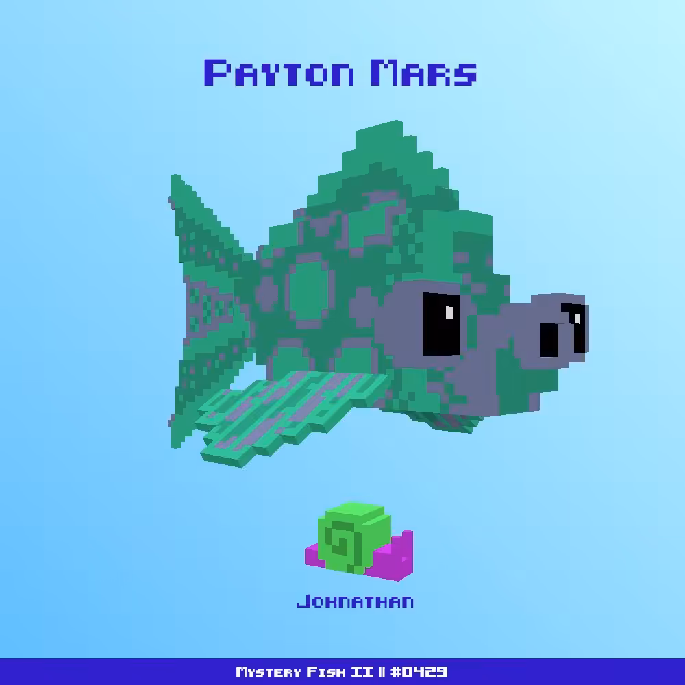 Payton Mars :: Mystery Fish 0429/1000